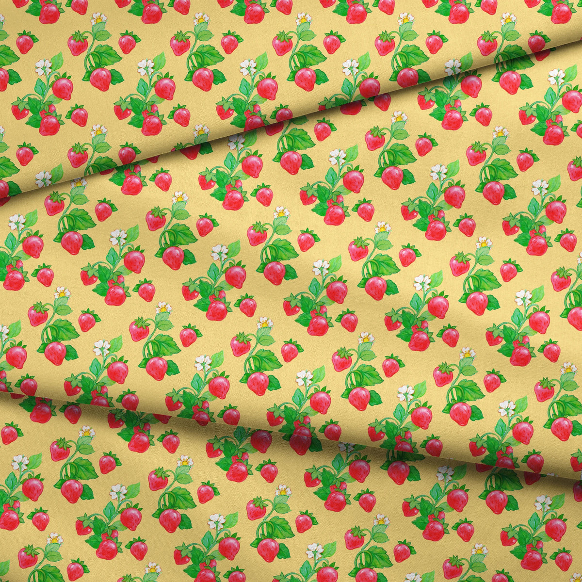 fabric fold mockup