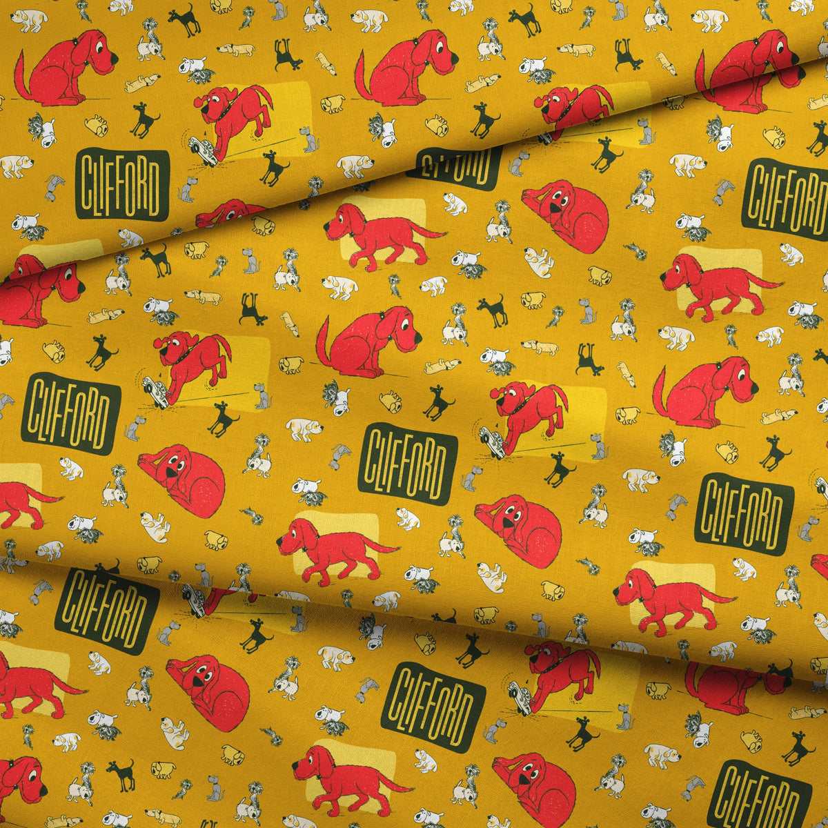 fabric fold mockup