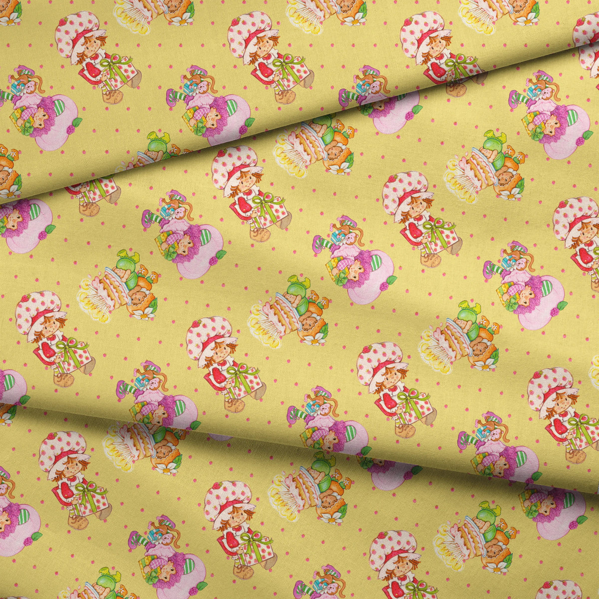 fabric fold mockup