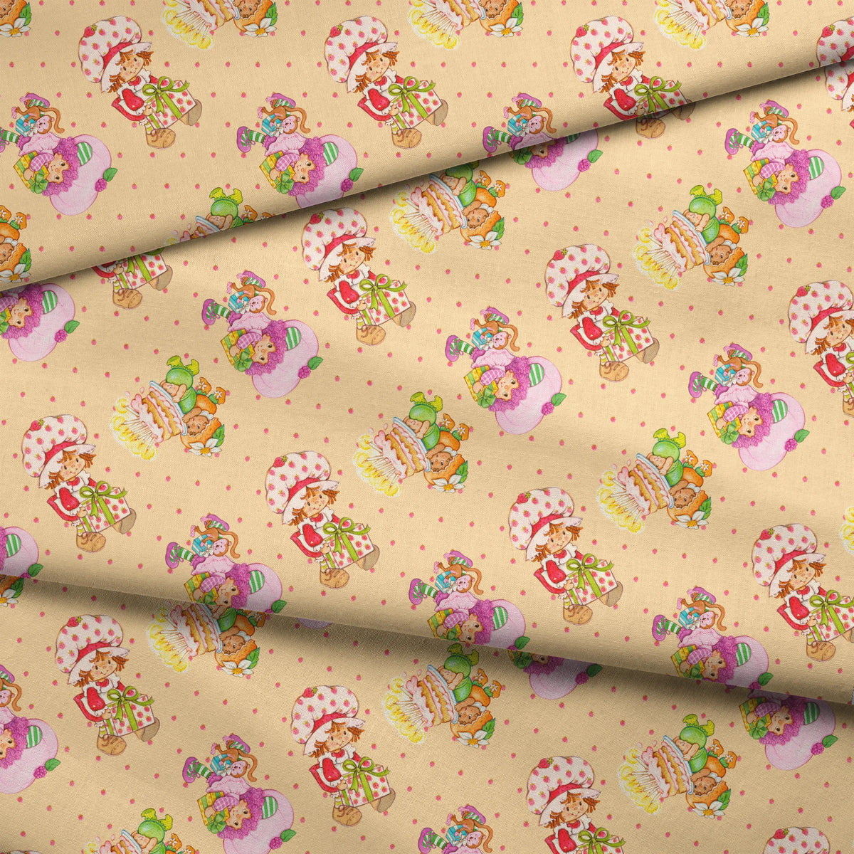fabric fold mockup