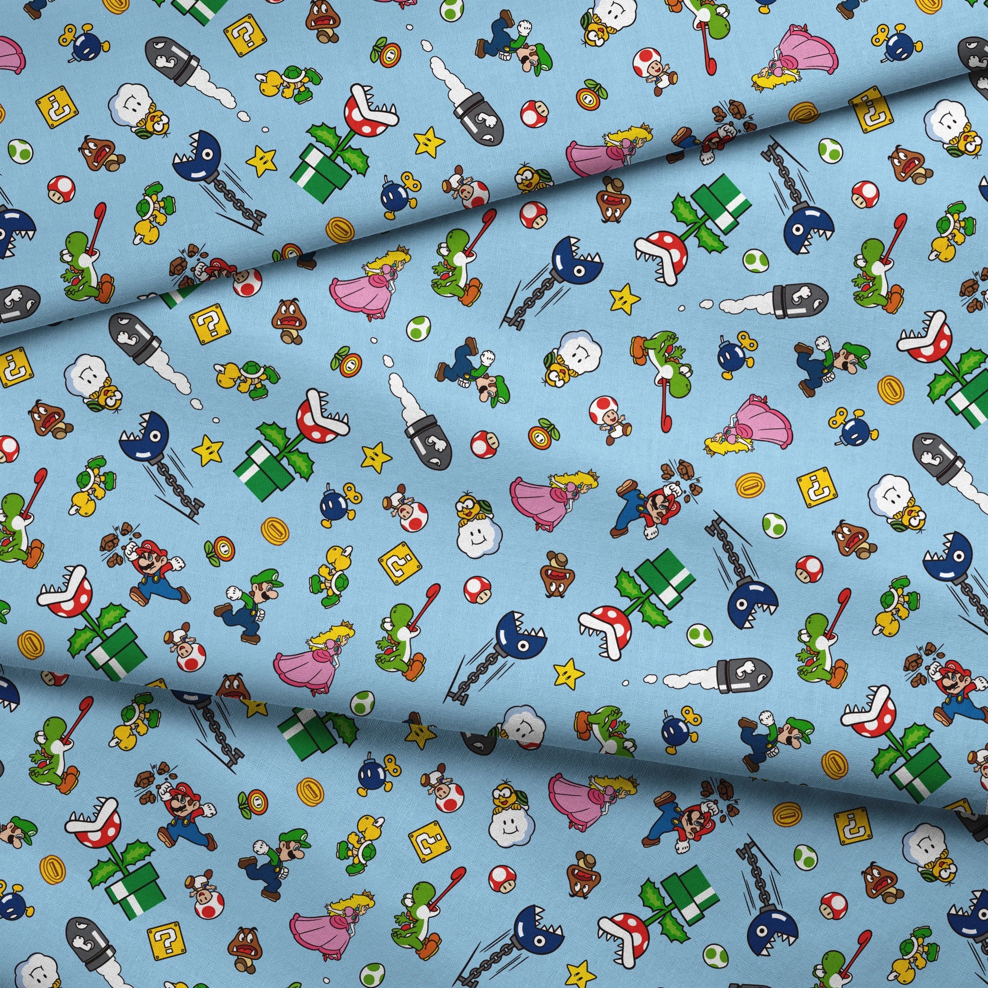 fabric fold mockup
