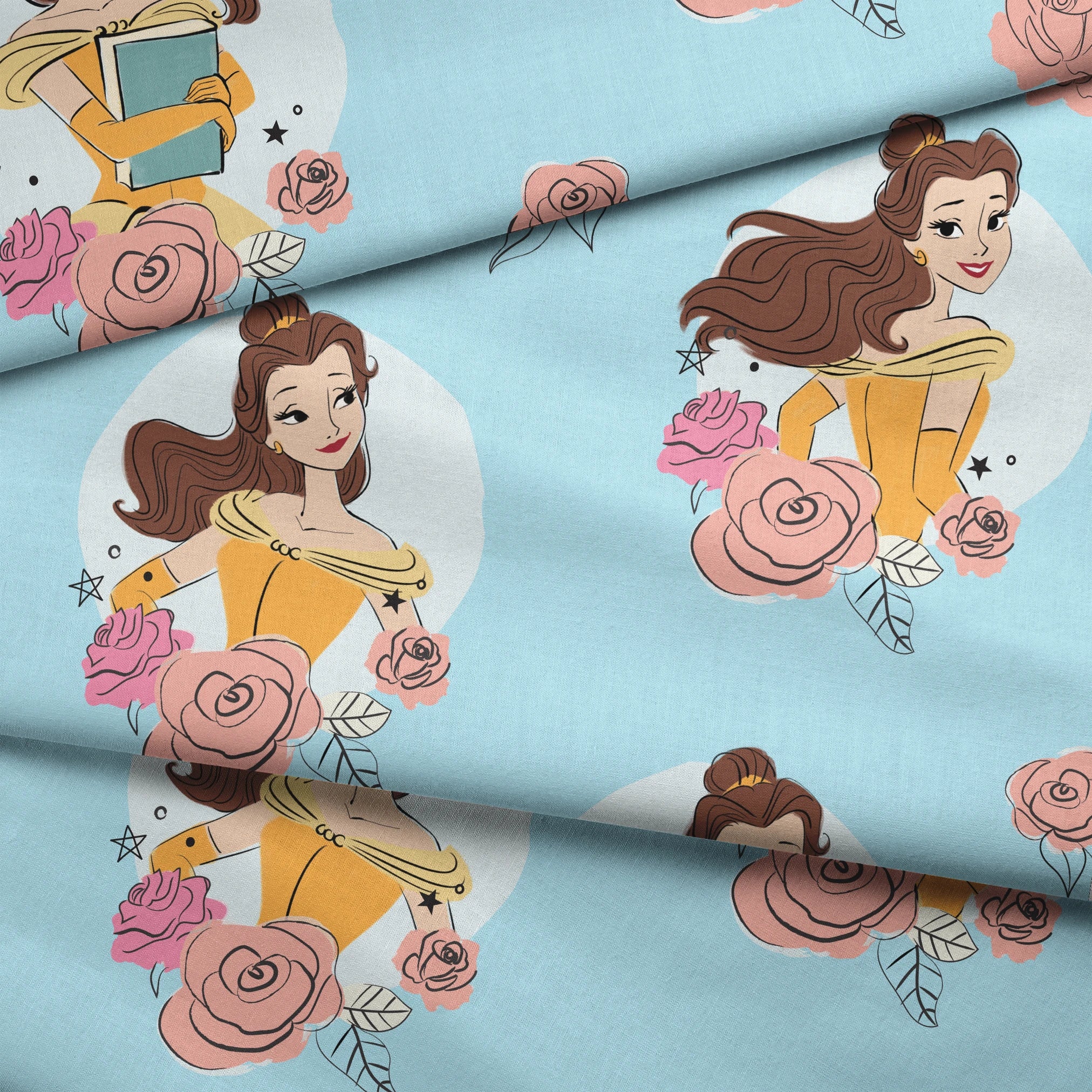fabric fold mockup