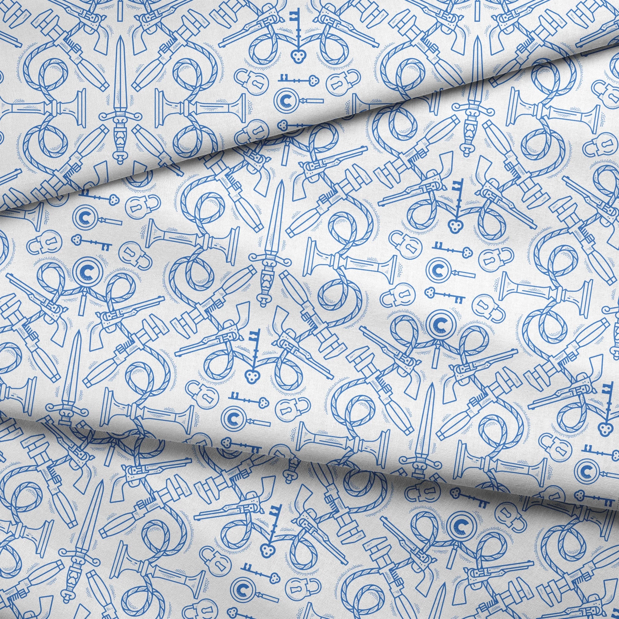 fabric fold mockup