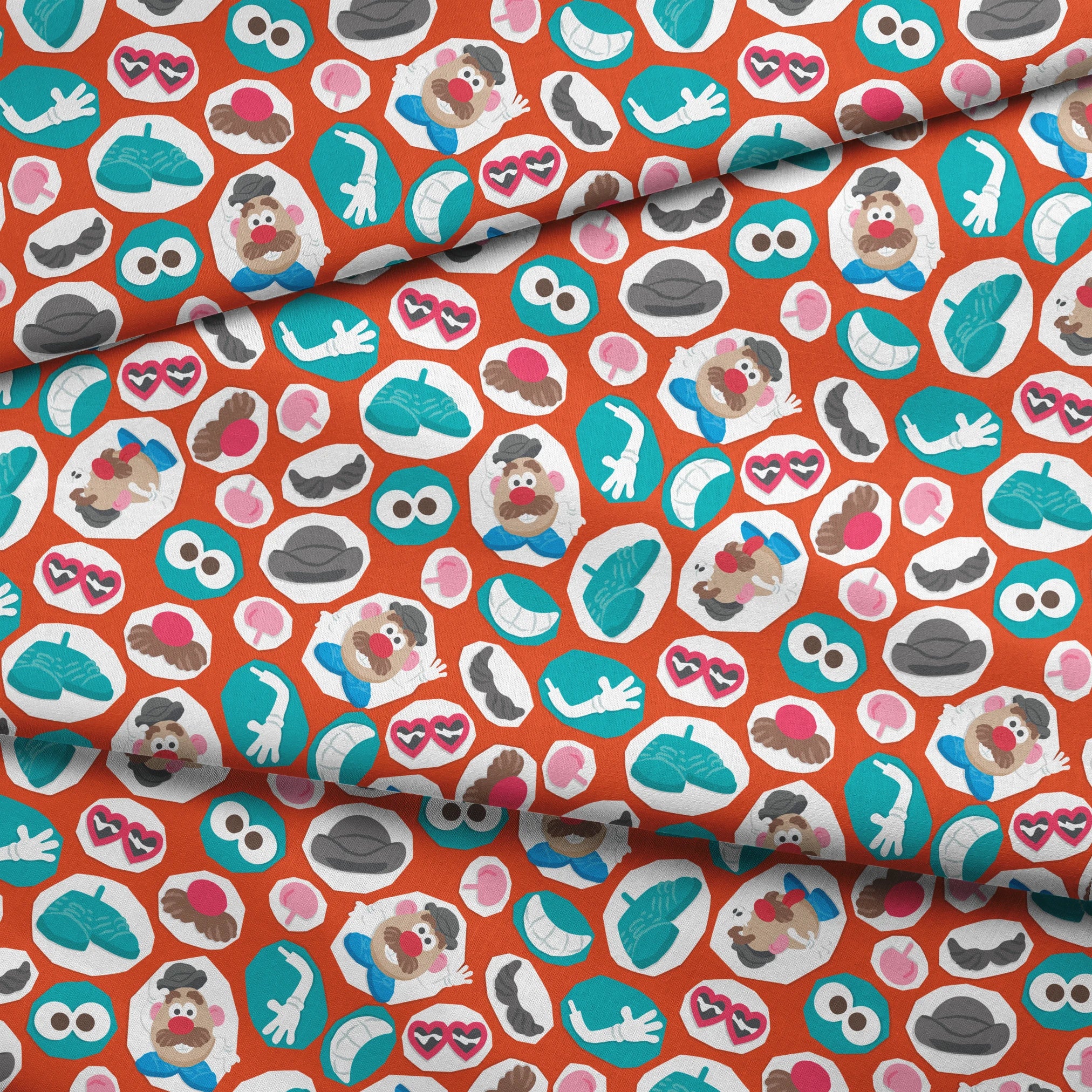 fabric fold mockup