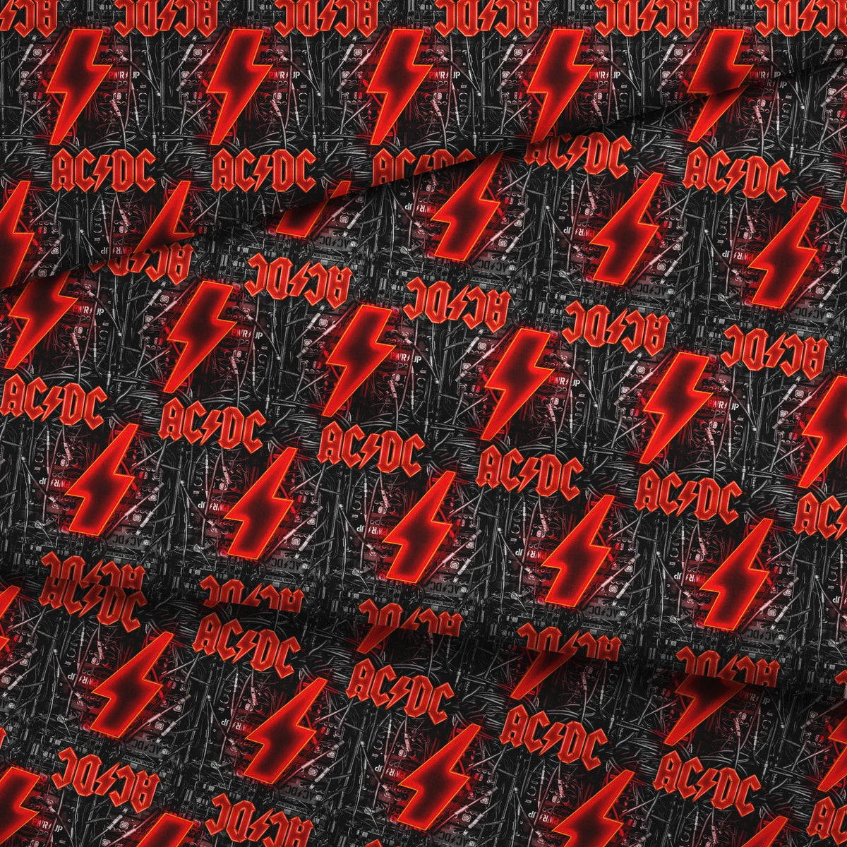 AC/DC Power Up Fabric