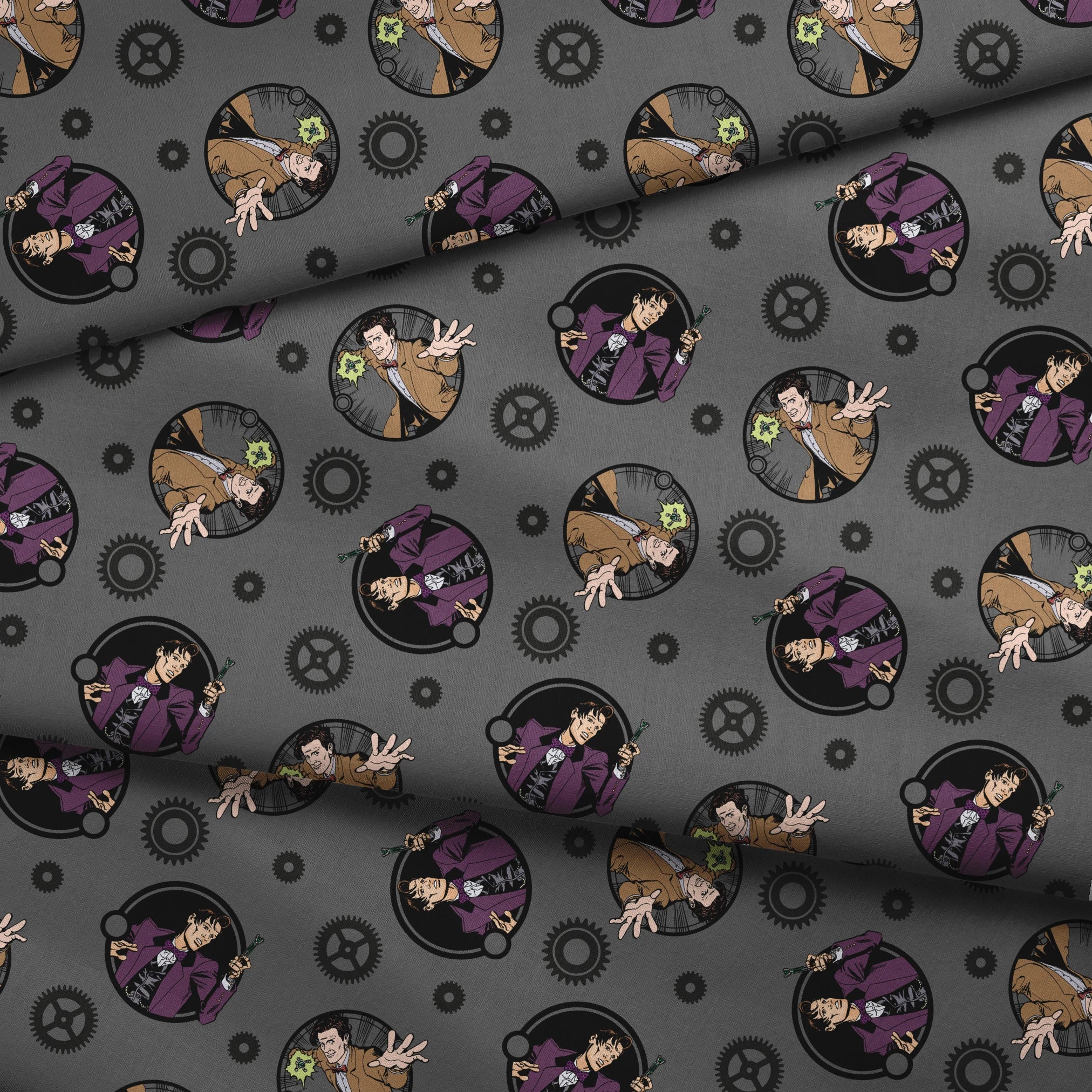fabric fold mockup