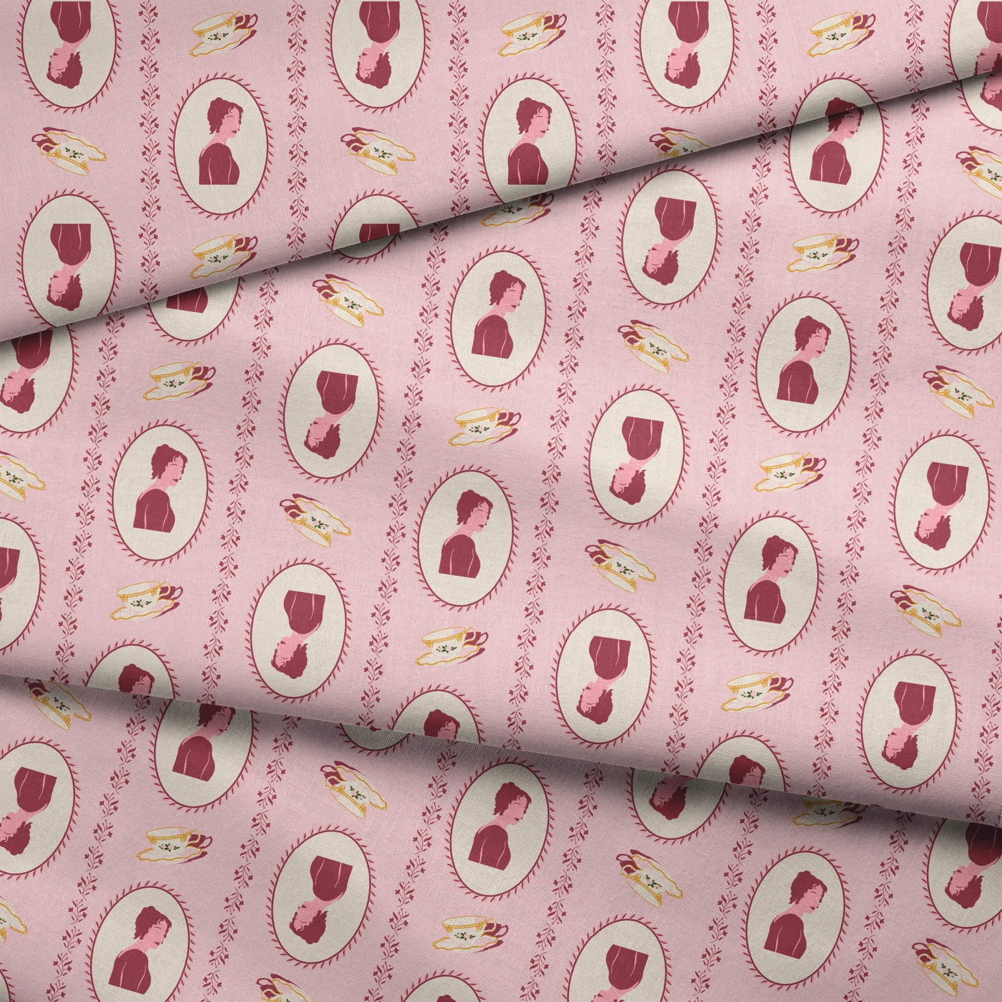 fabric fold mockup