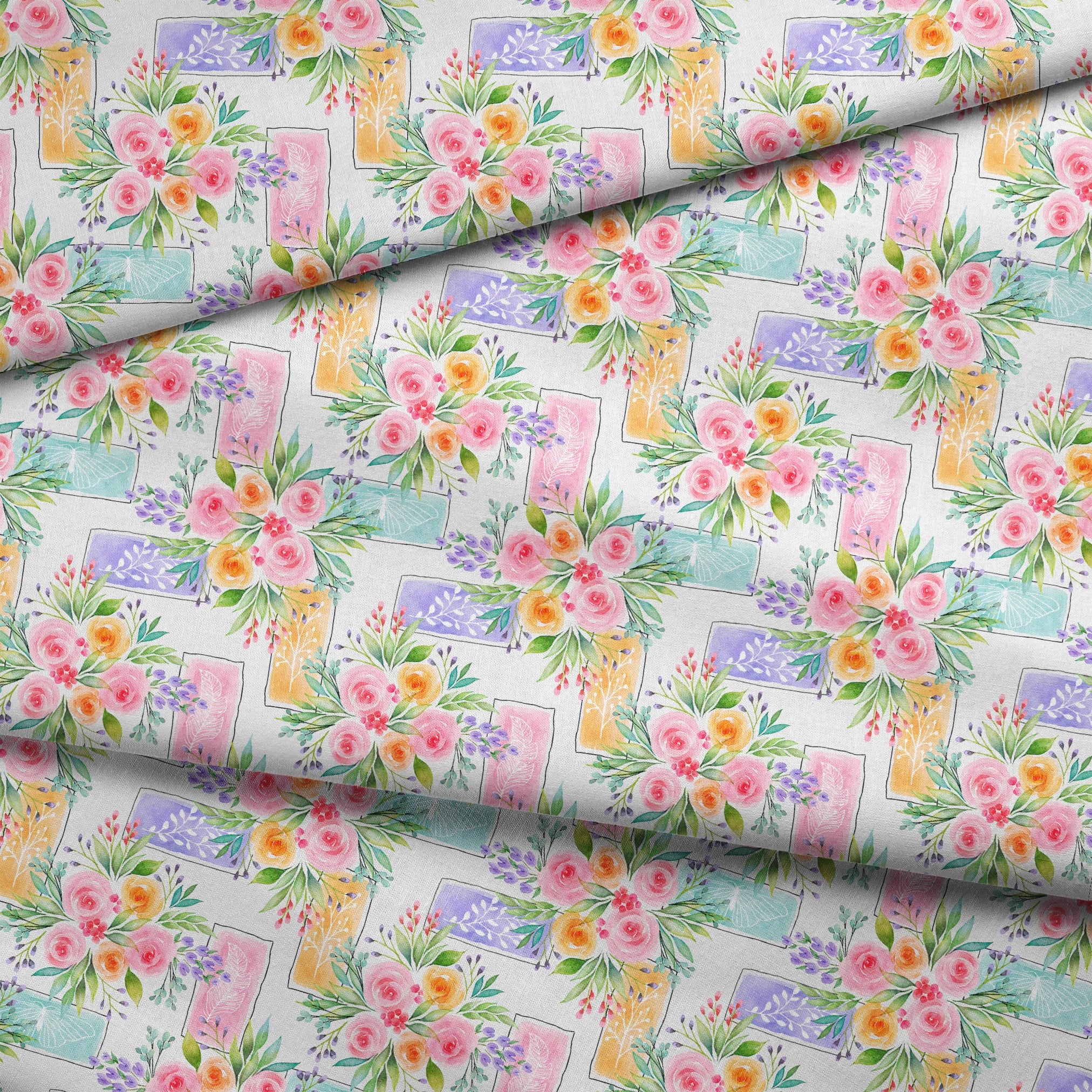 fabric fold mockup
