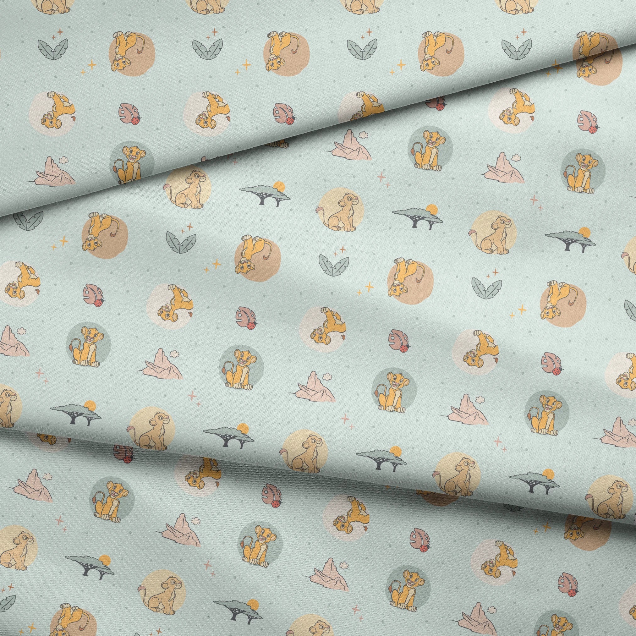 fabric fold mockup