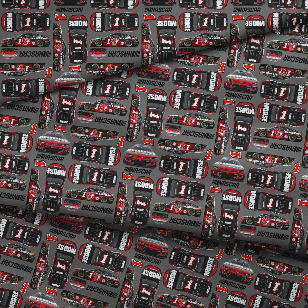 NASCAR® Ross Chastain Toss on Grey Fabric