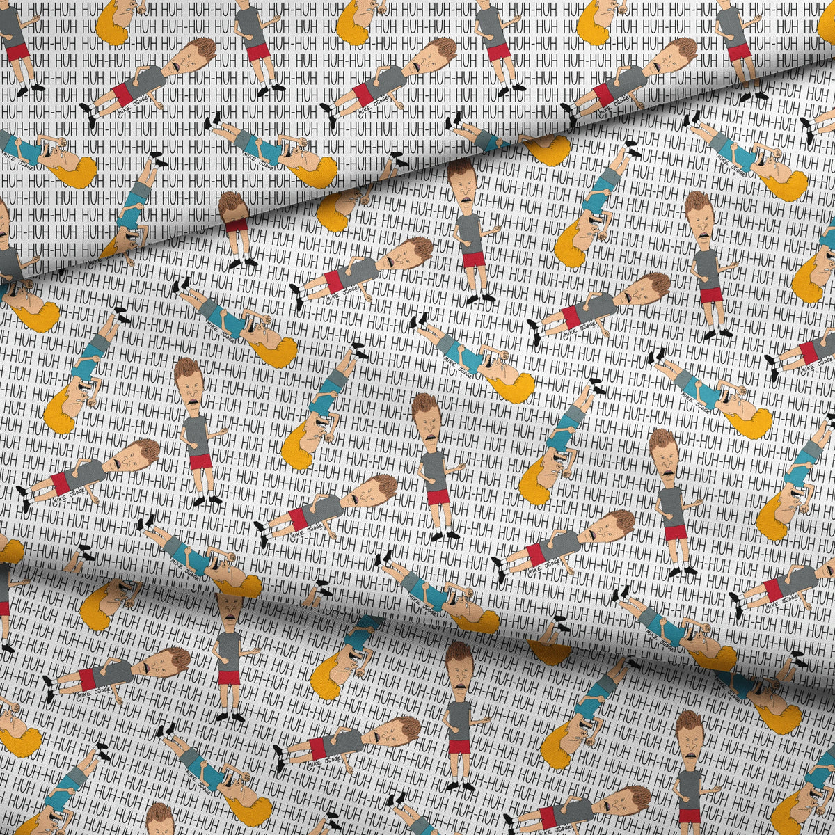 Paramount Beavis and Butt-Head HUH-HUH Fabric