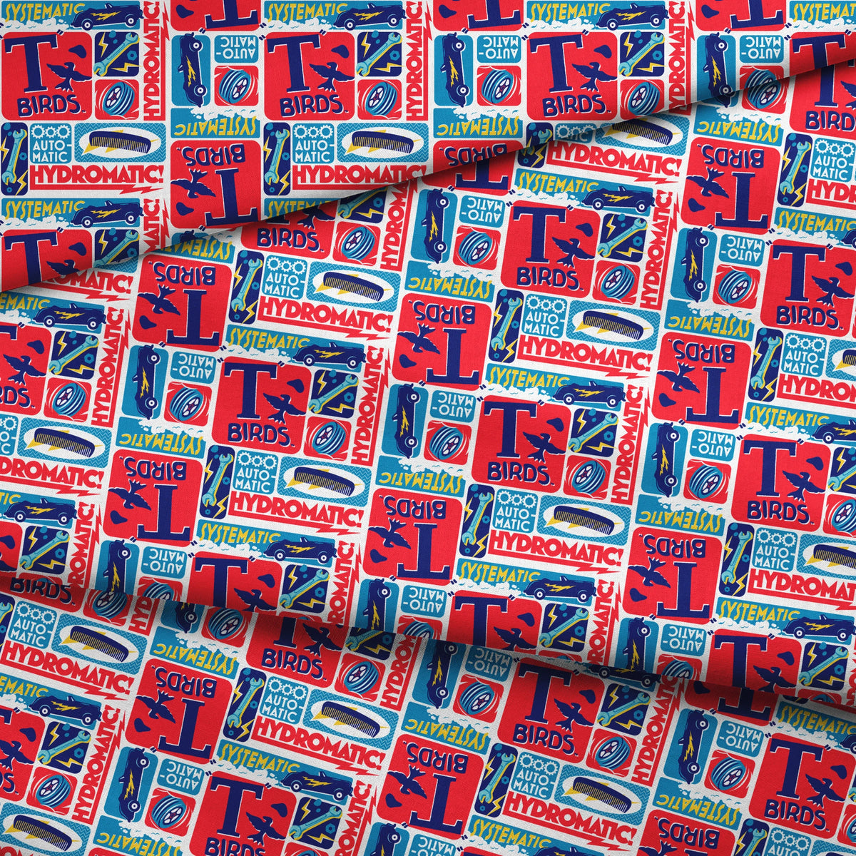 Paramount Grease Hydromatic T-Birds Fabric