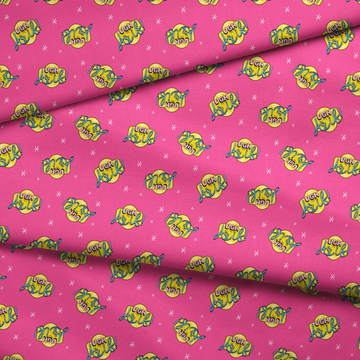 Paramount Clueless As If! on Pink Fabric