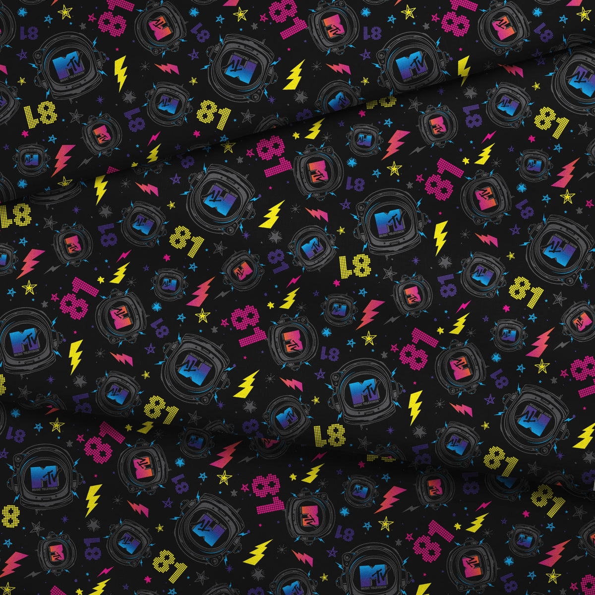 Paramount MTV 1981 Flashback Fabric