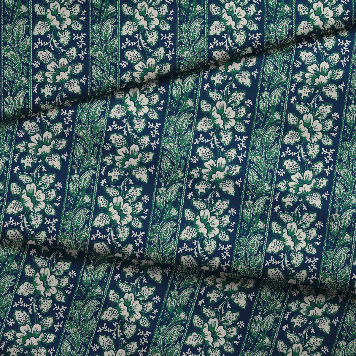 Valour on Navy Fabric
