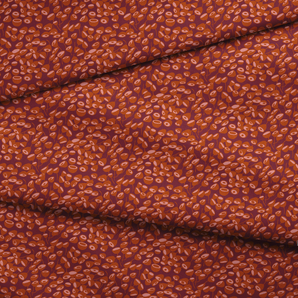 Idris on Oxblood Fabric