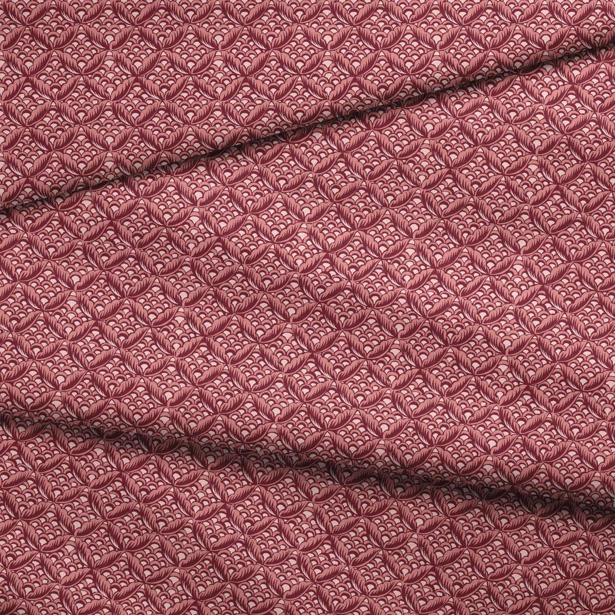 Arabella on Clove Pink Fabric