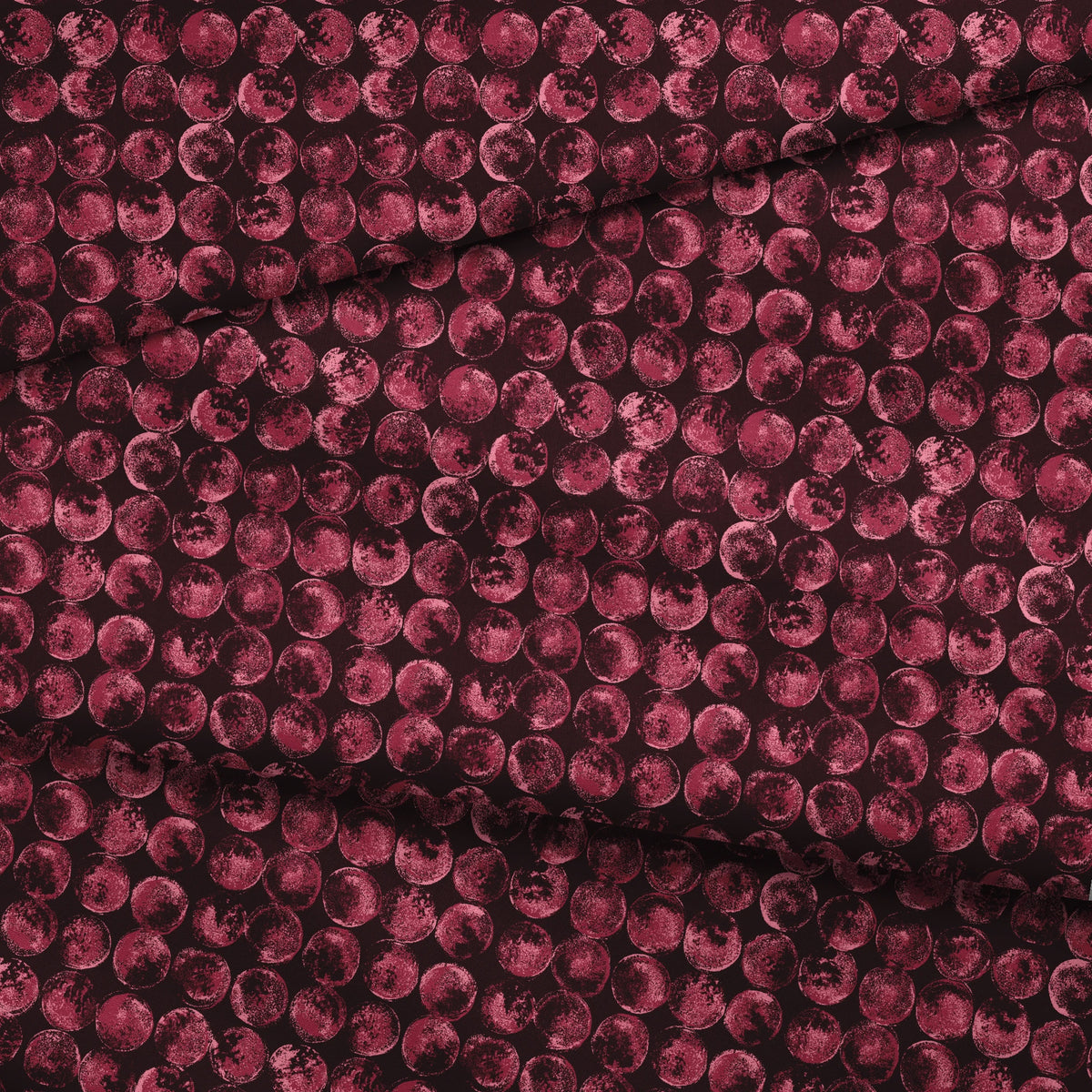 Lunar Light on Oxblood Fabric