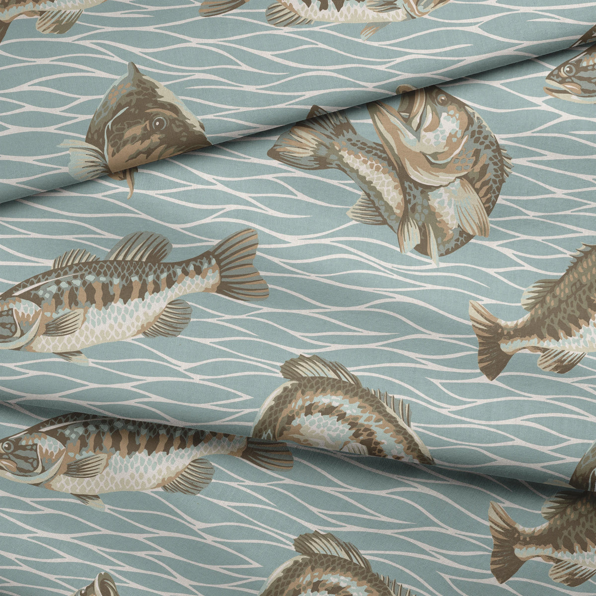 Marina on Mineral Fabric