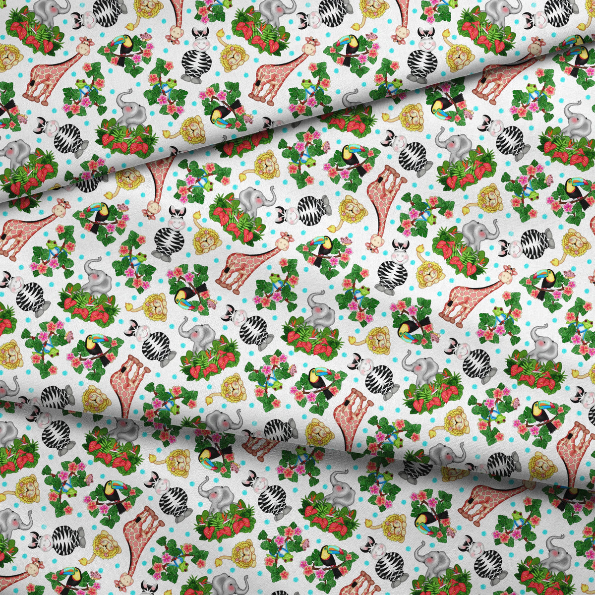 Vicki Schreiner BaZooples Jungle Friends Fabric