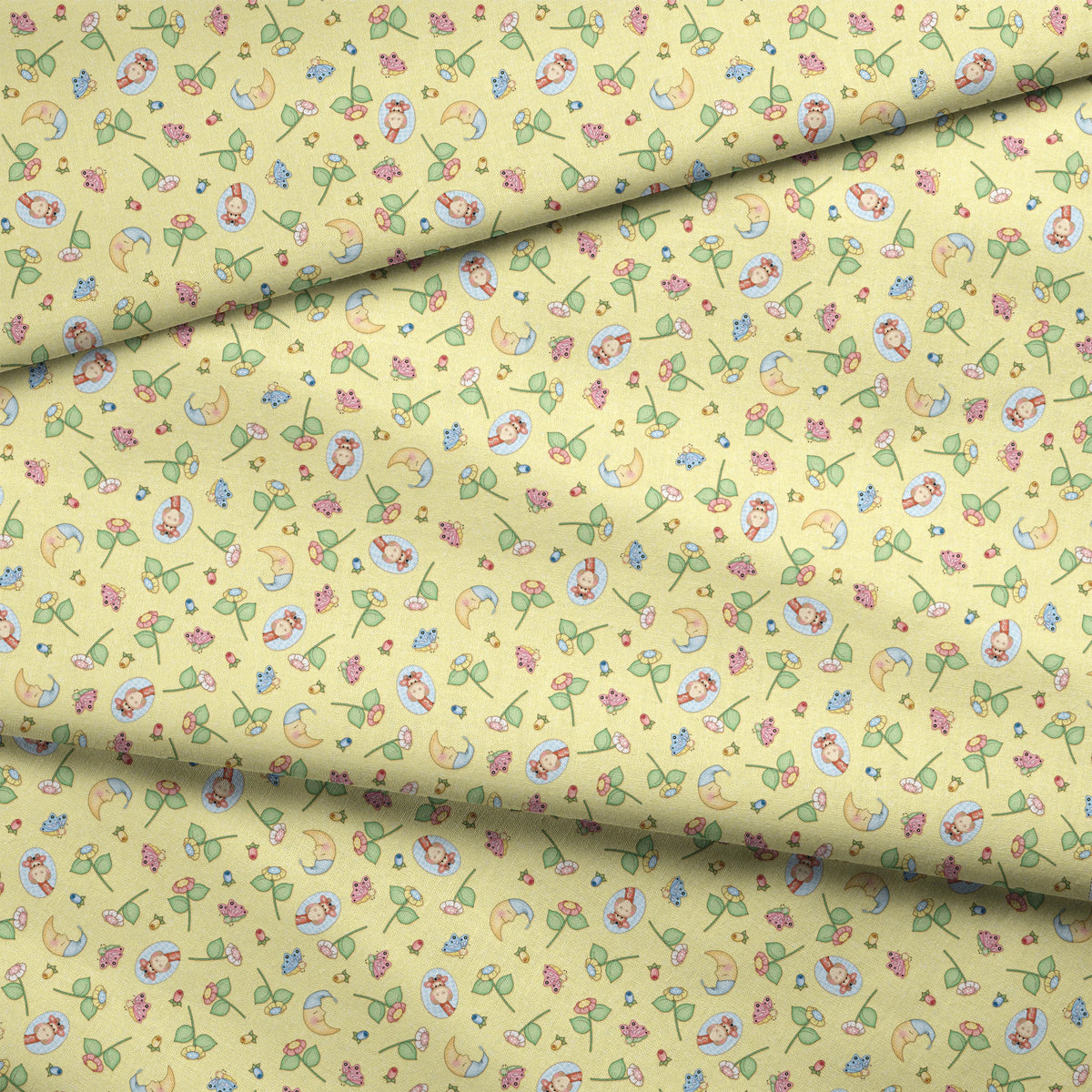 Vicki Schreiner BaZooples Giraffes and Florals Fabric