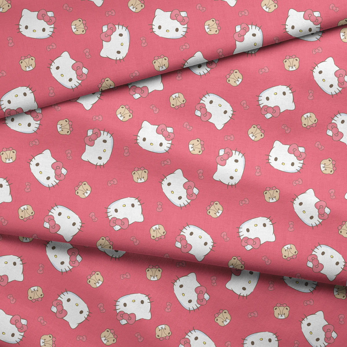 Hello Kitty® Teddy and Bows Fabric