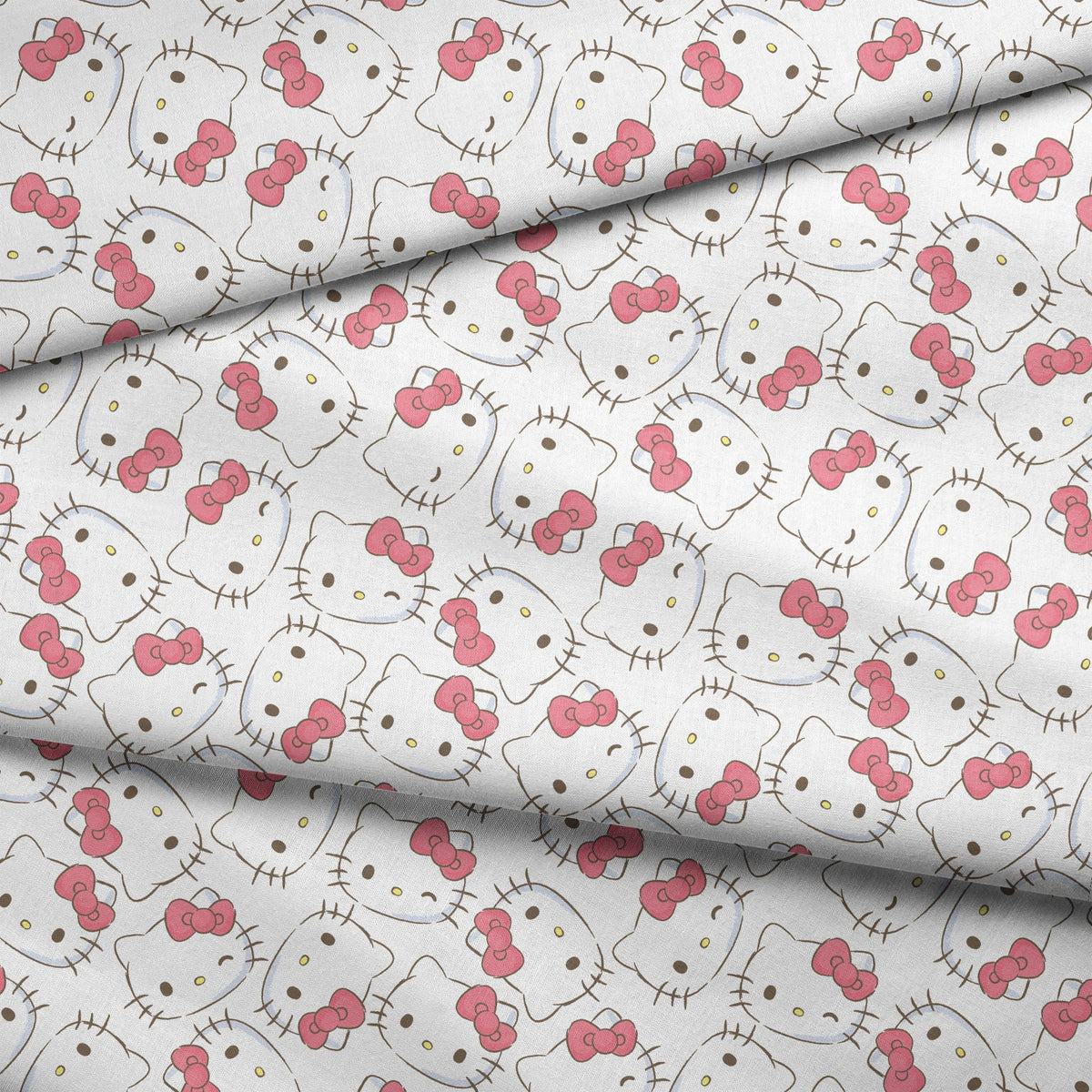 Hello Kitty® Face Toss Fabric