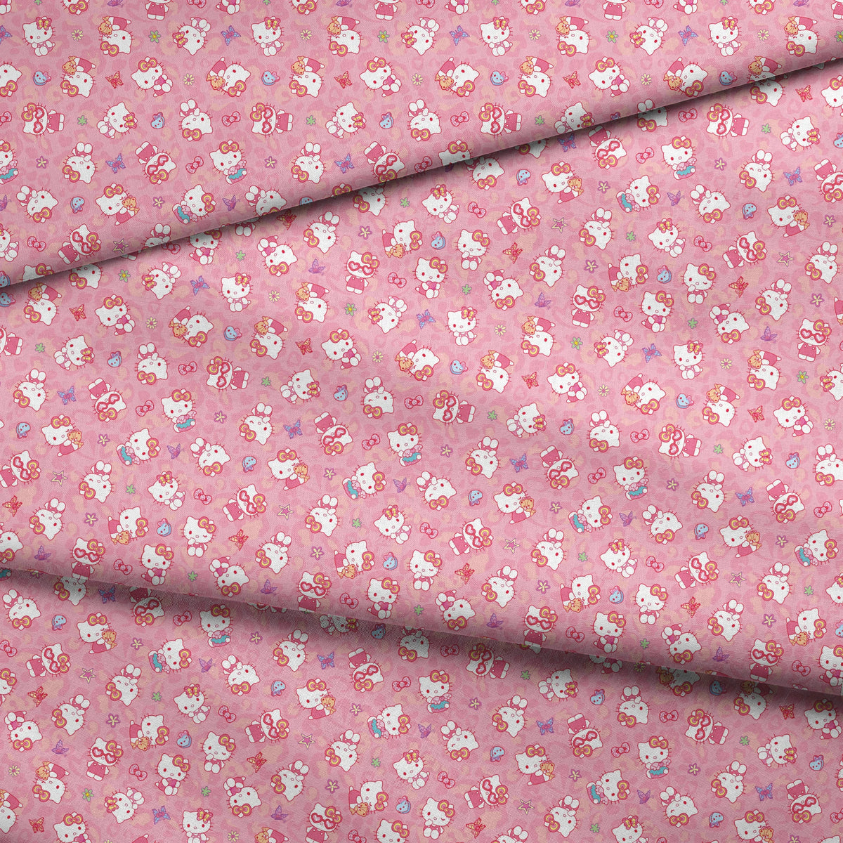 Hello Kitty® Pink Leopard Fun Fabric