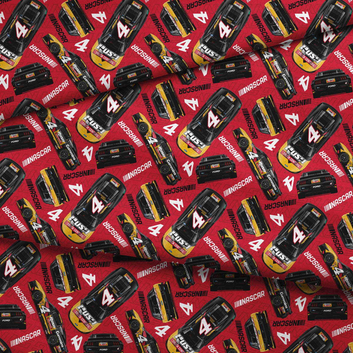 NASCAR® Noah Gragson Toss on Red Fabric
