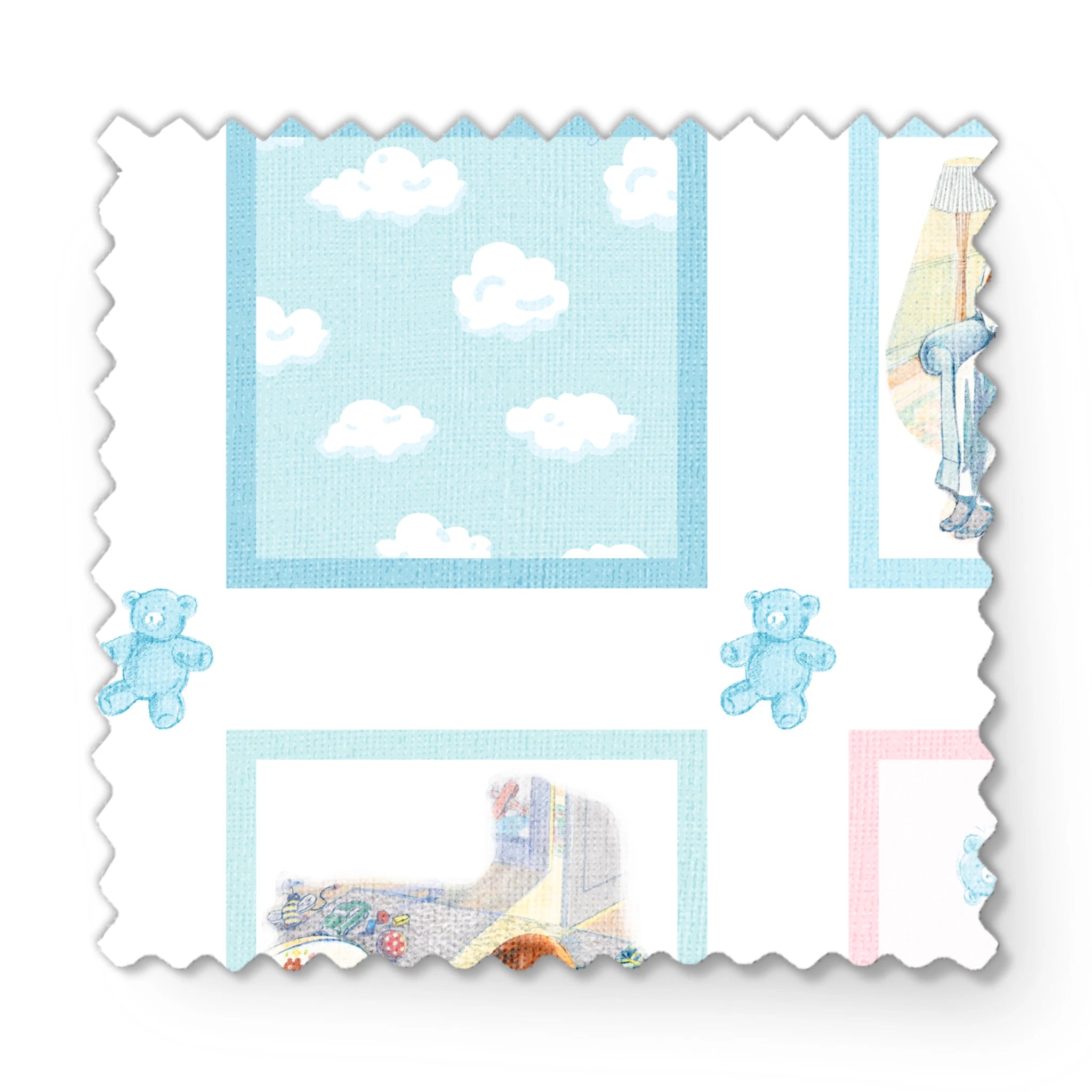 fabric swatch mockup