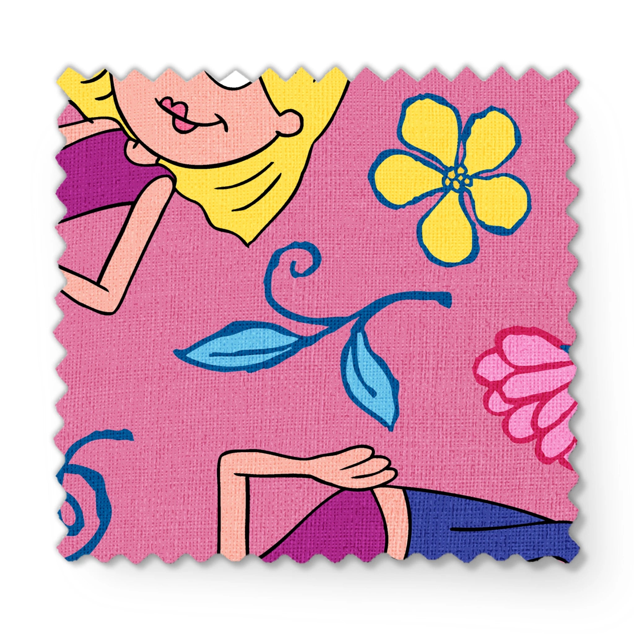 fabric swatch mockup