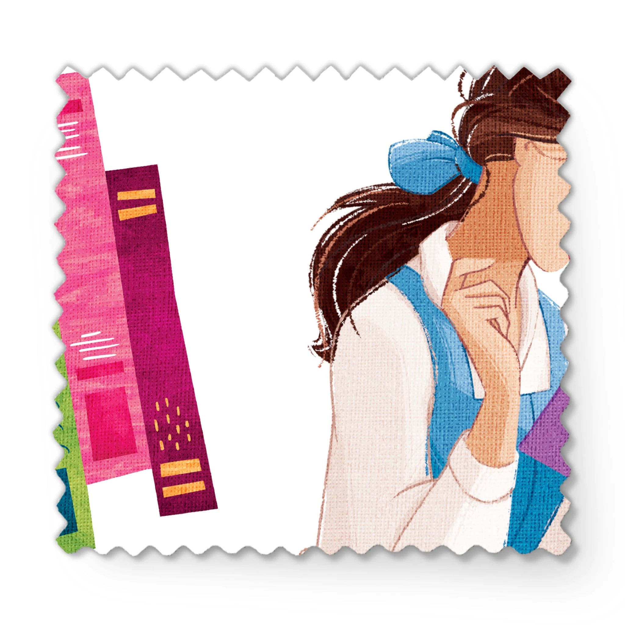 fabric swatch mockup