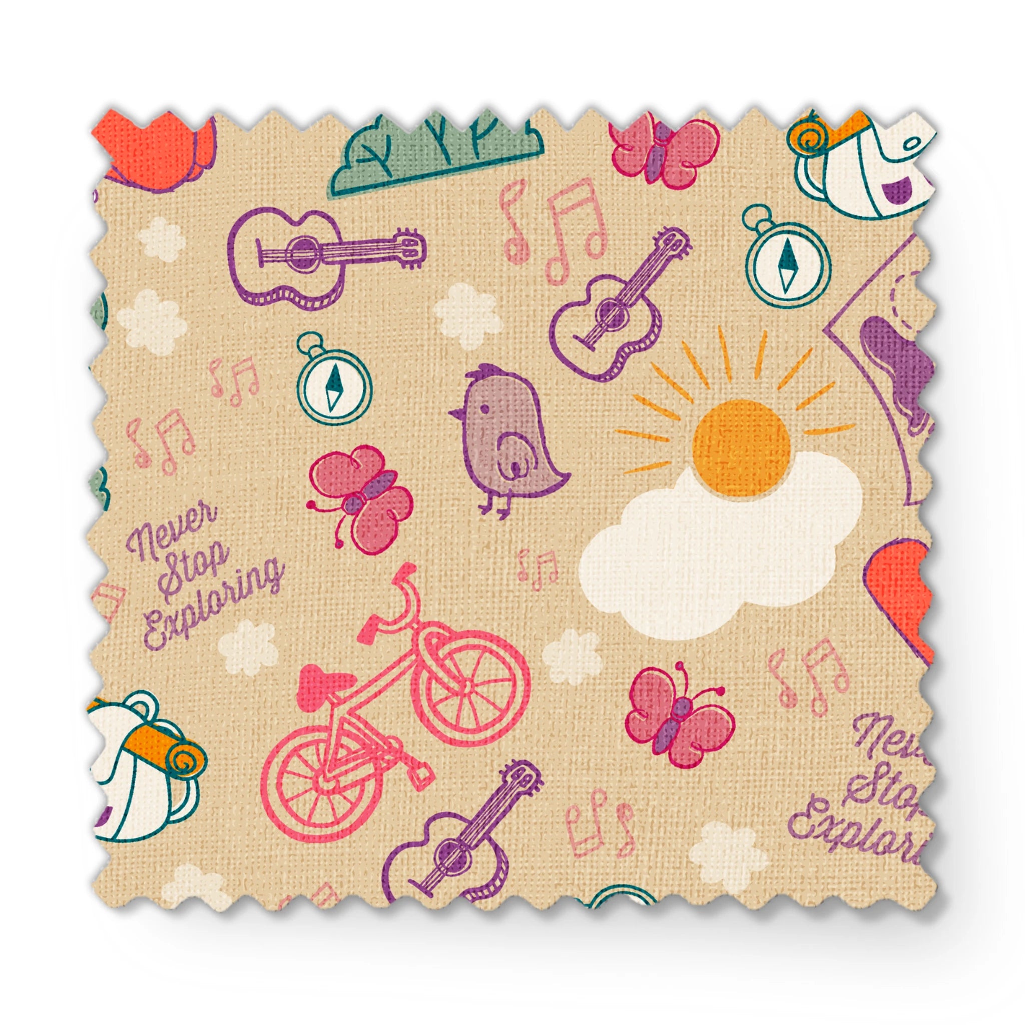 fabric swatch mockup