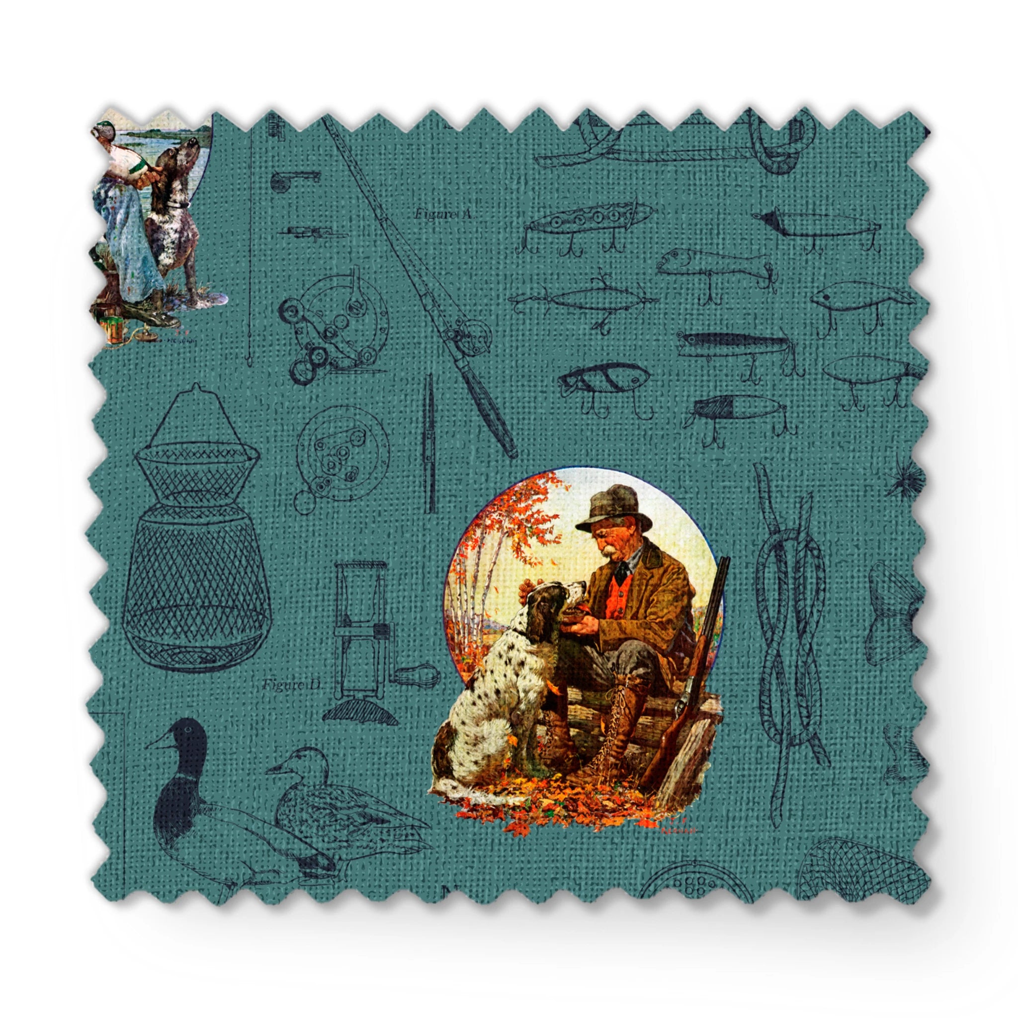 fabric swatch mockup