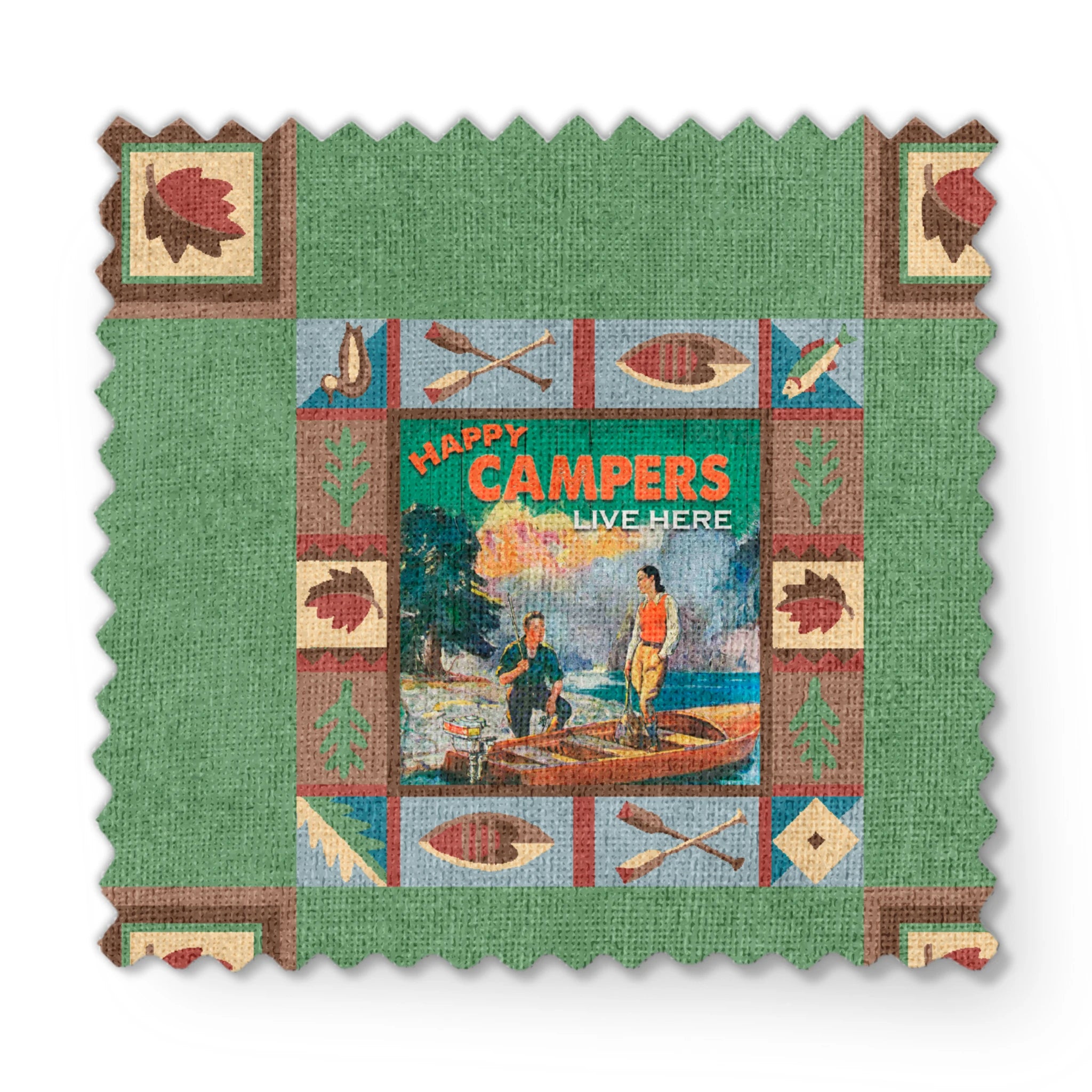 fabric swatch mockup
