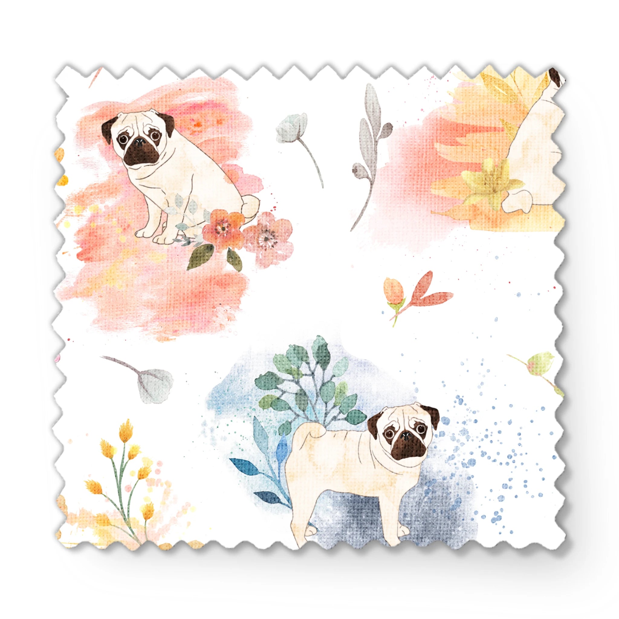fabric swatch mockup