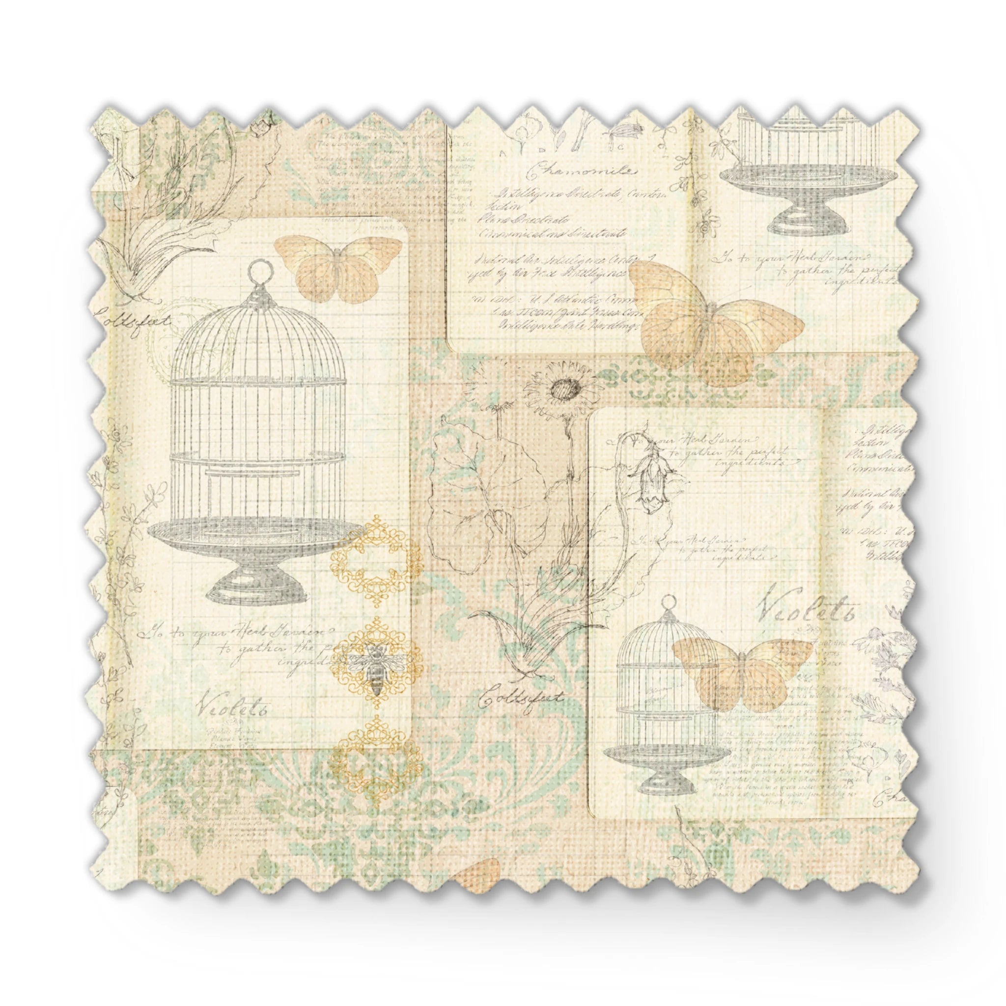 fabric swatch mockup