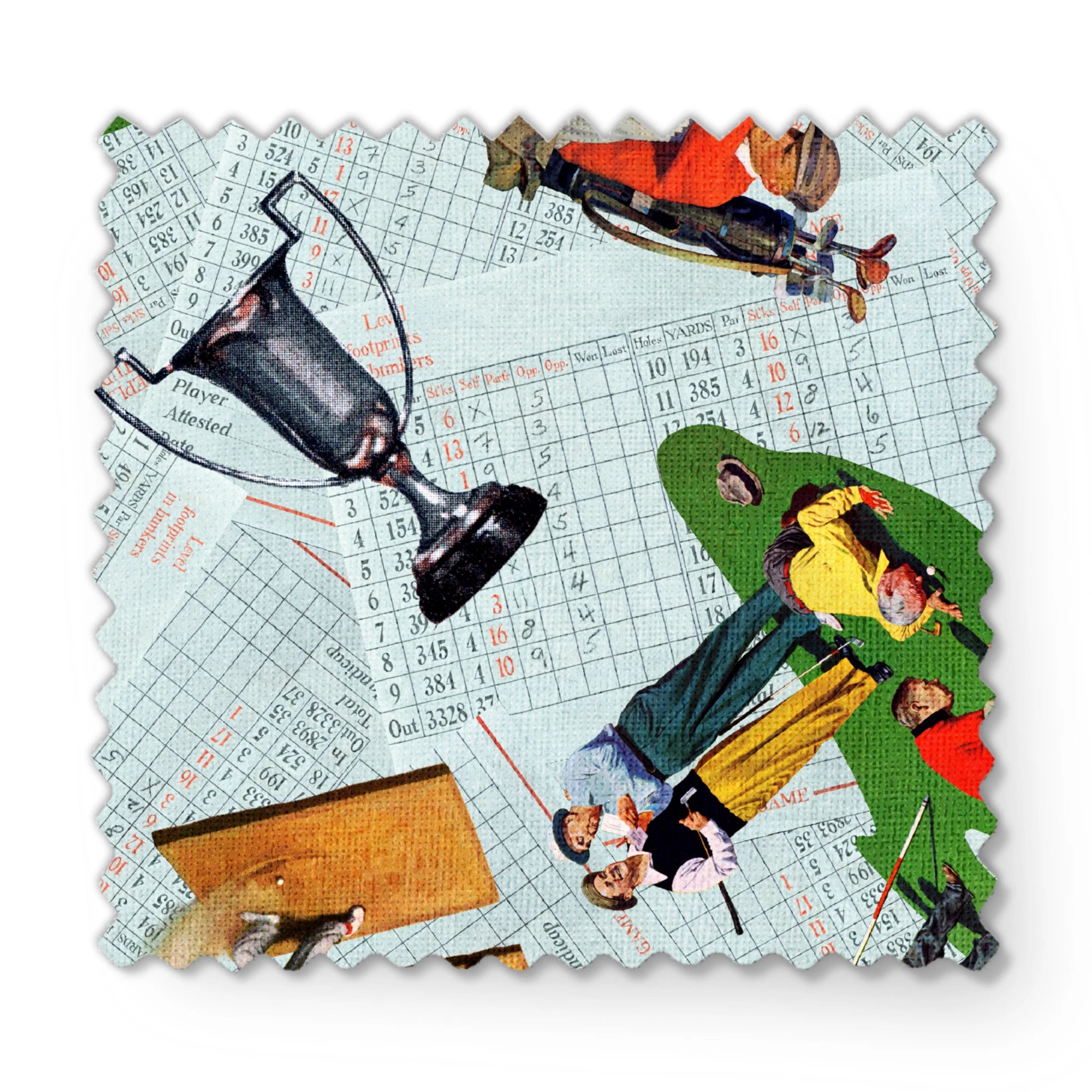 fabric swatch mockup