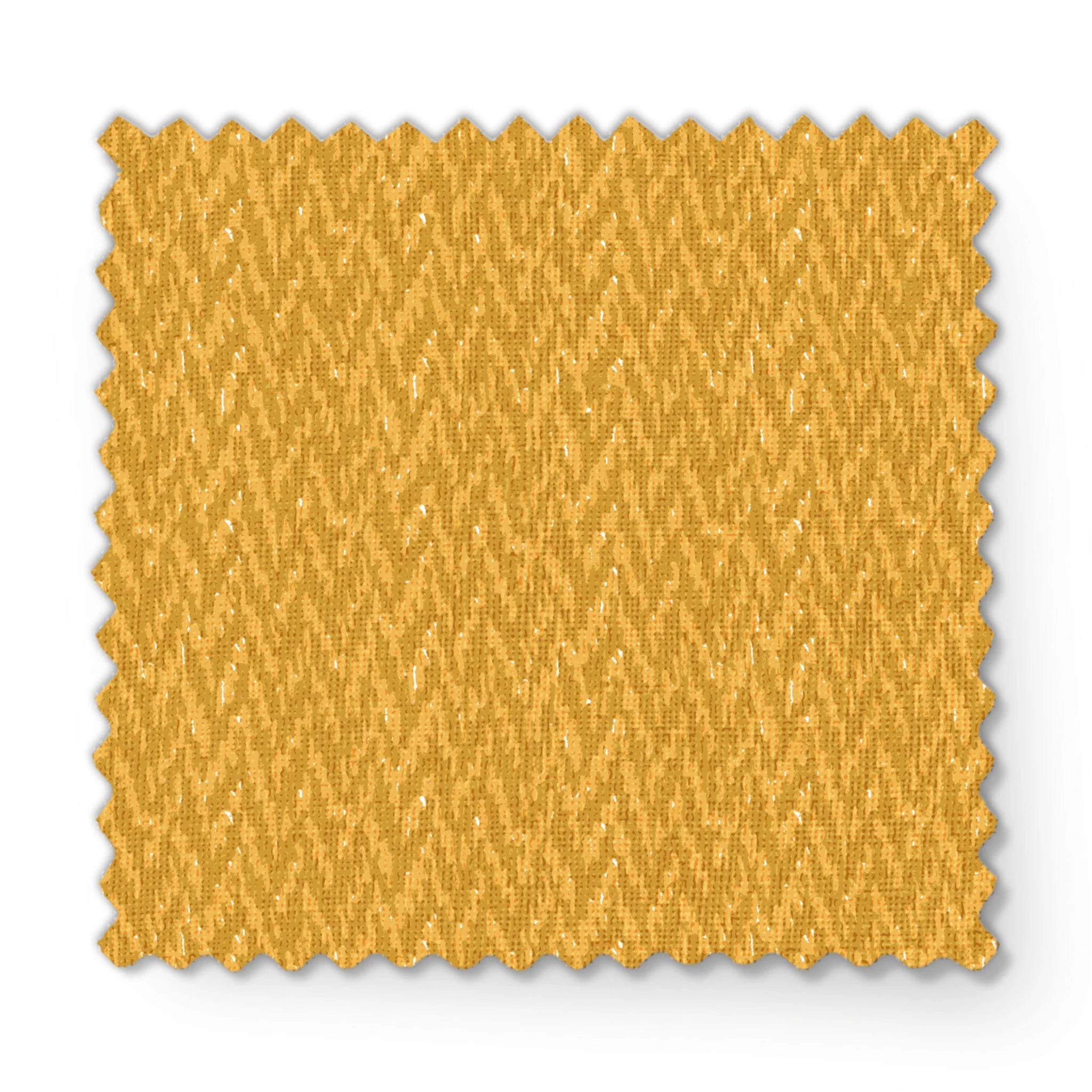 Gold textured background with vertical wavy pattern and slight variations in tone fabric swatch mockup