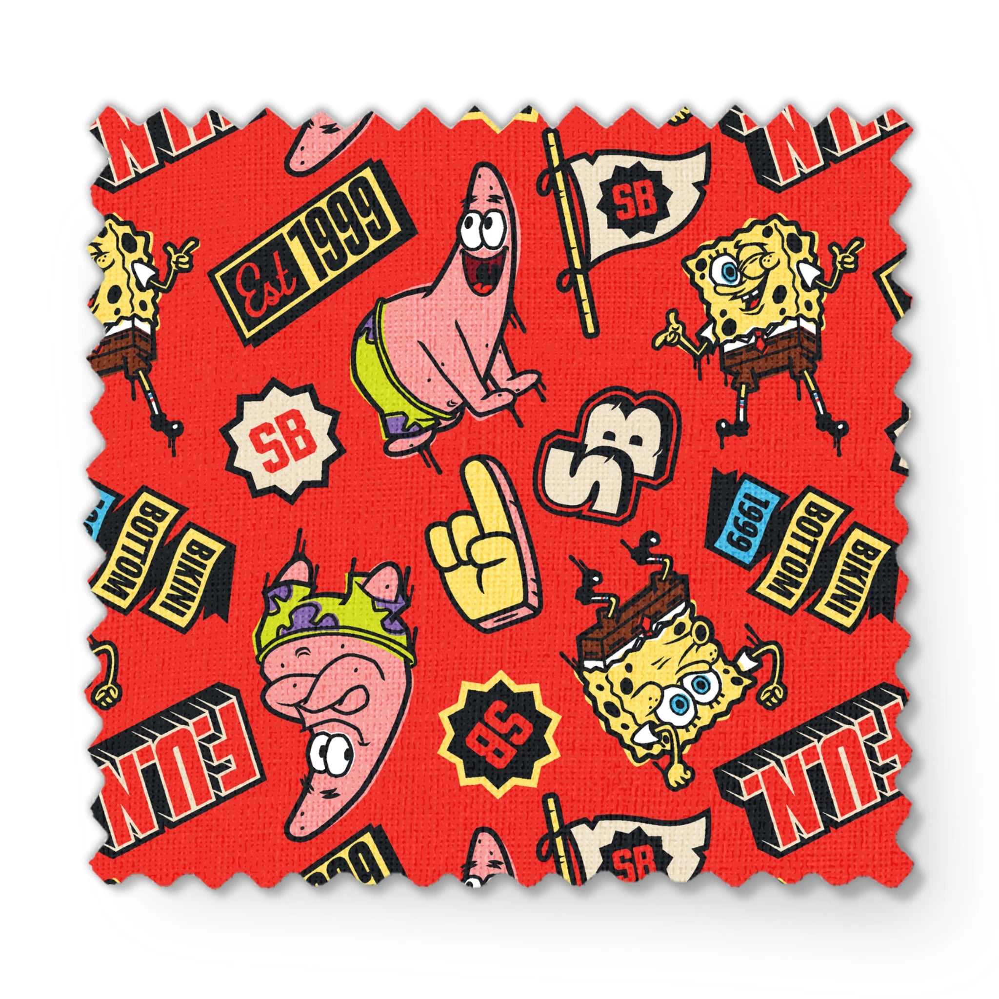 fabric swatch mockup