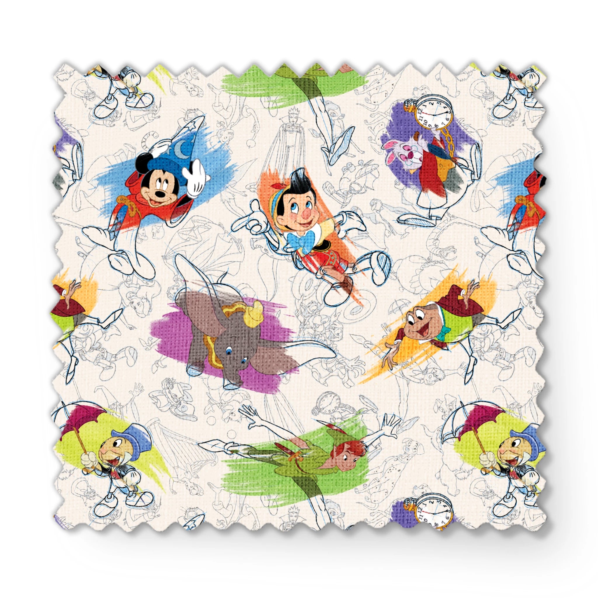 fabric swatch mockup