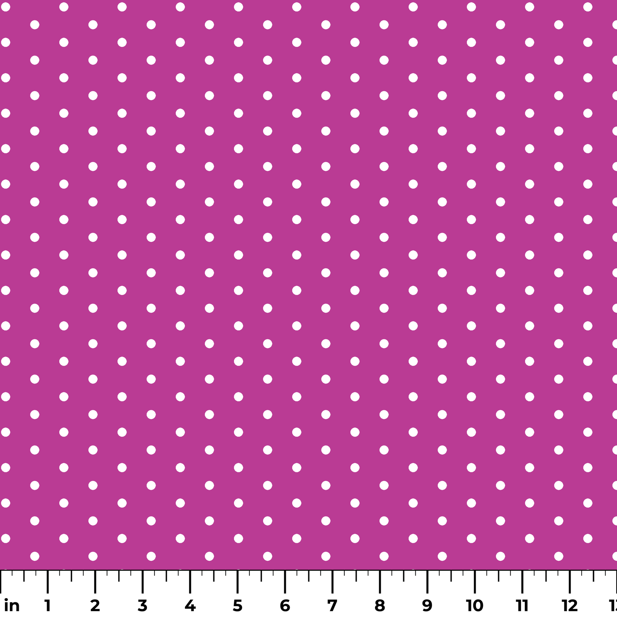 Two white circles on a purple background ruler