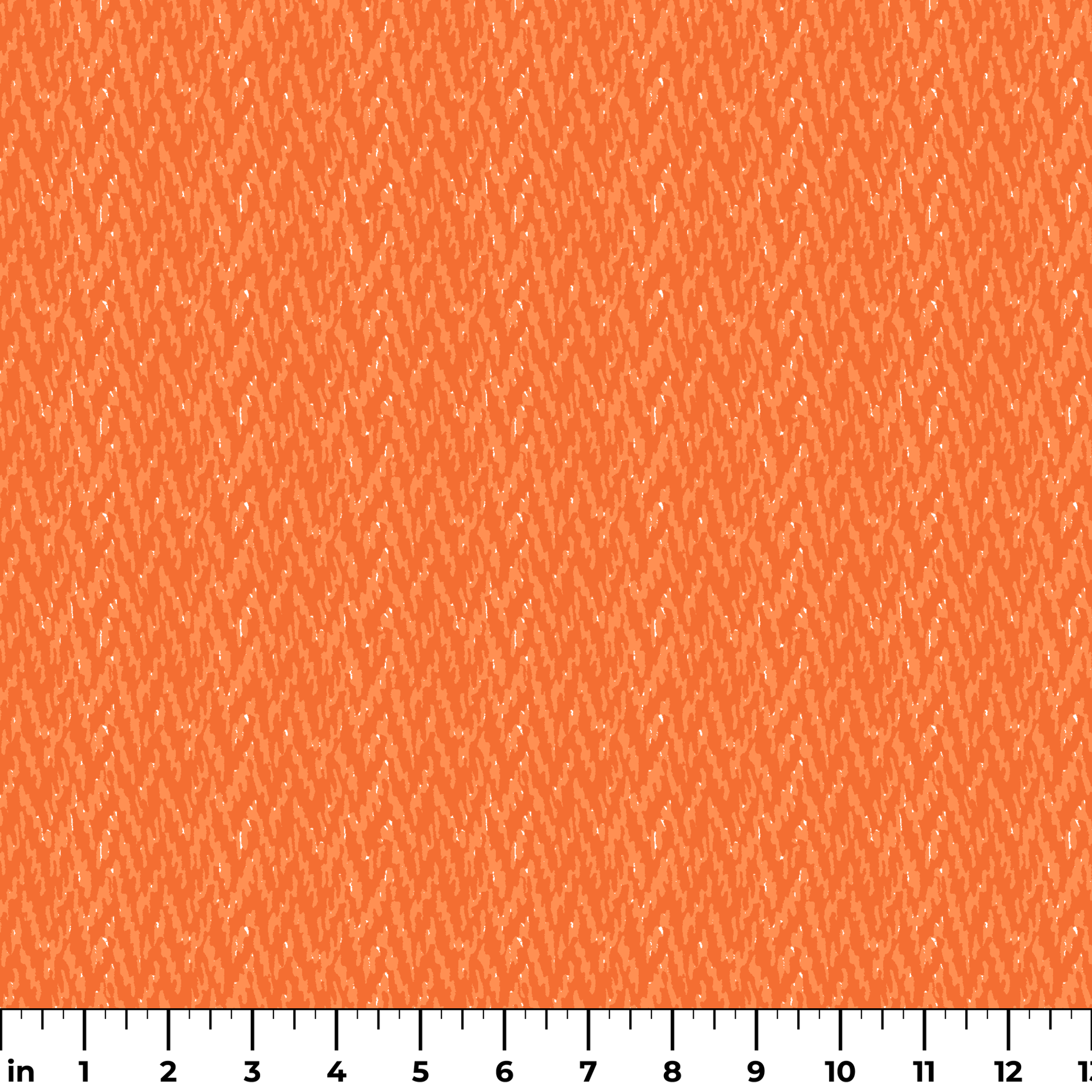 Orange textured background with vertical brushstroke pattern in varying shades of terracotta ruler