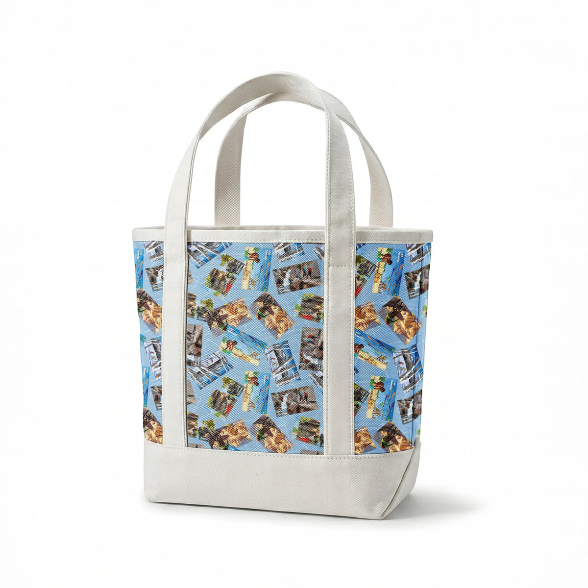 USPS Active Outdoors on Blue Fabric