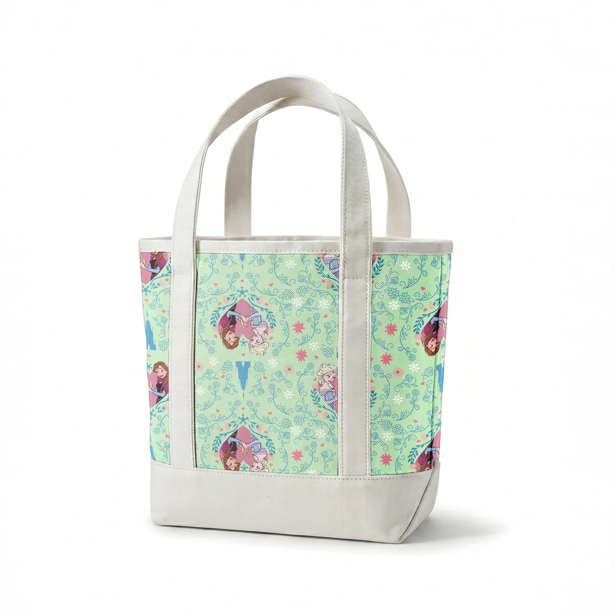 Disney Frozen Sisterly Bond on Green Fabric