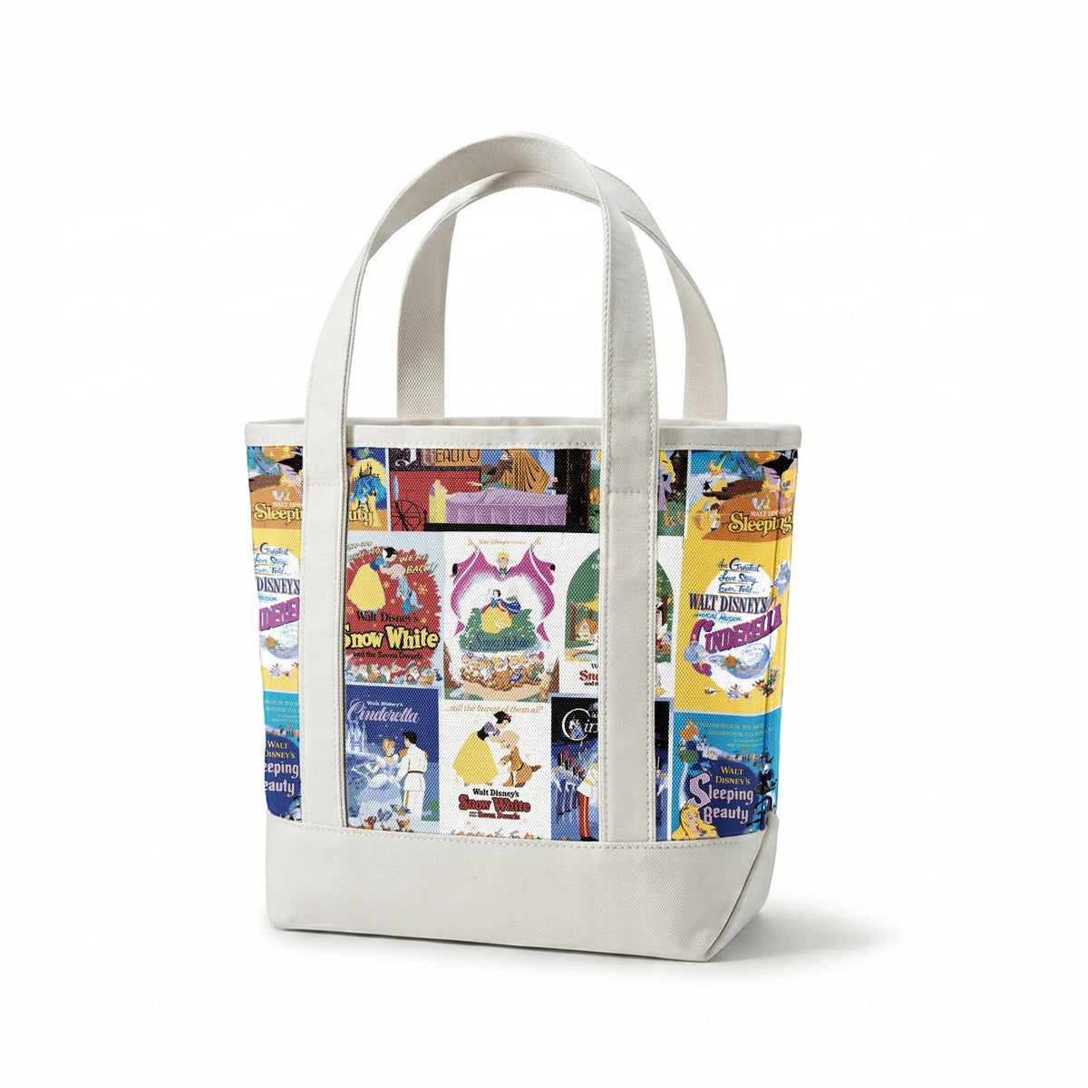 Disney Princess Vintage Poster Collage Fabric