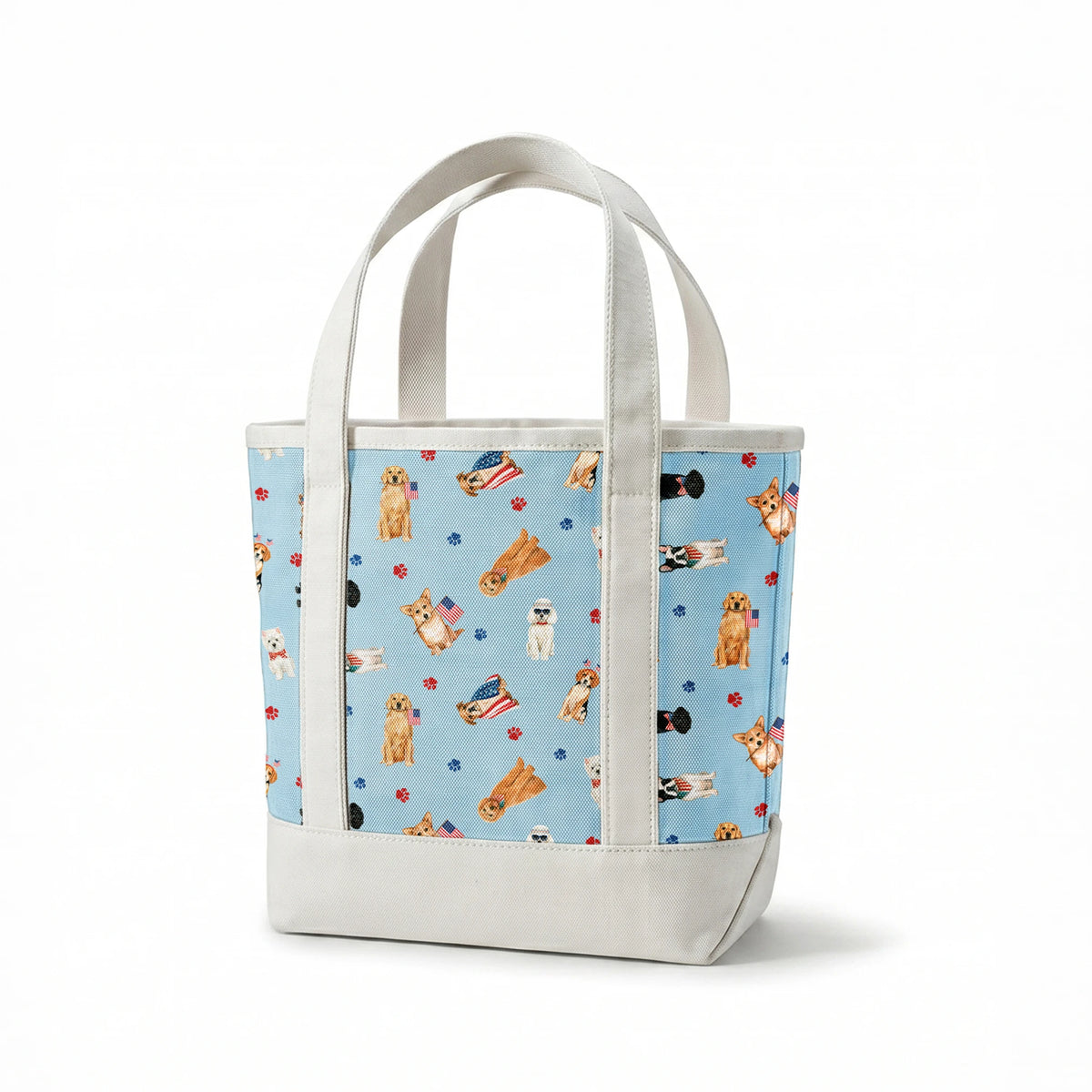 Danielle Murray Patriotic Pups Toss Fabric