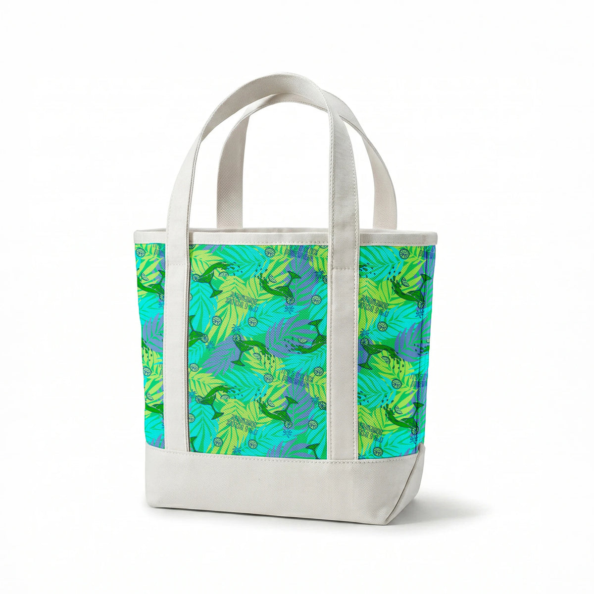 Margaritaville It's 5'O Clock Somewhere Tropical Turquoise Fabric