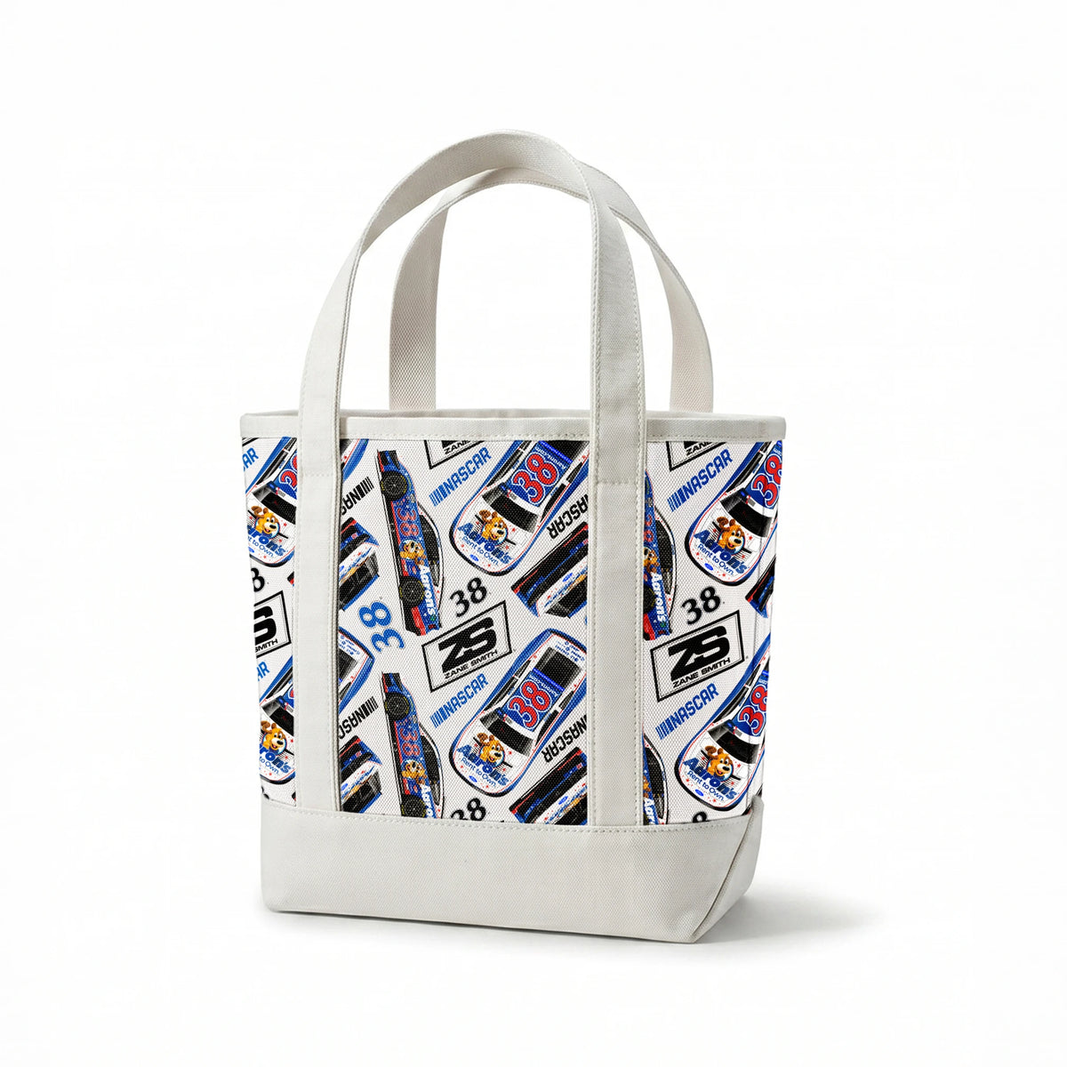 NASCAR® Zane Smith Toss on Grey Fabric