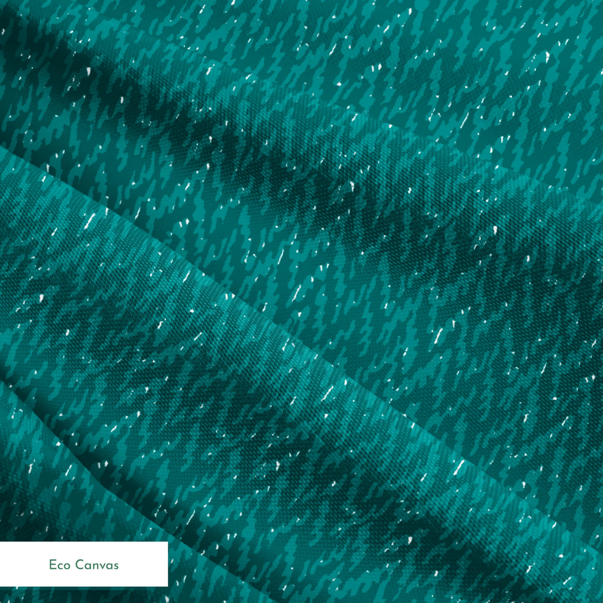 Teal textured surface with wavy vertical pattern and subtle light reflections springs ecocanvas texture